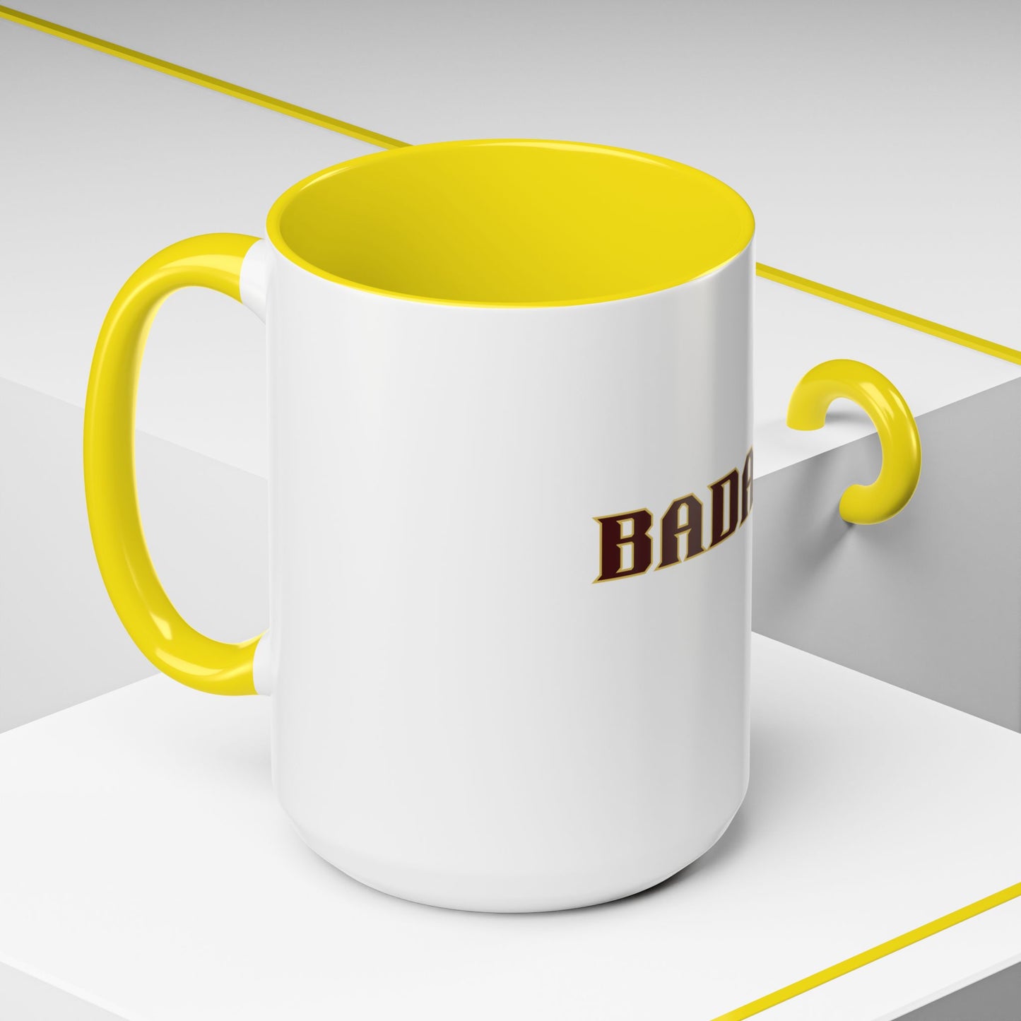 Badass Coffee Mug, Strong Empowered Bold Confident Gifts For Friends Mom Sister Dad Ceramic BPA-Free Gift