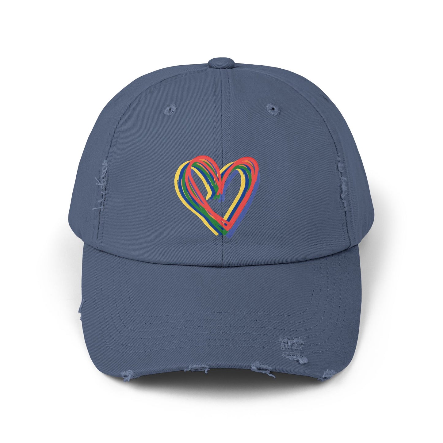 Rainbow Hearts Cap