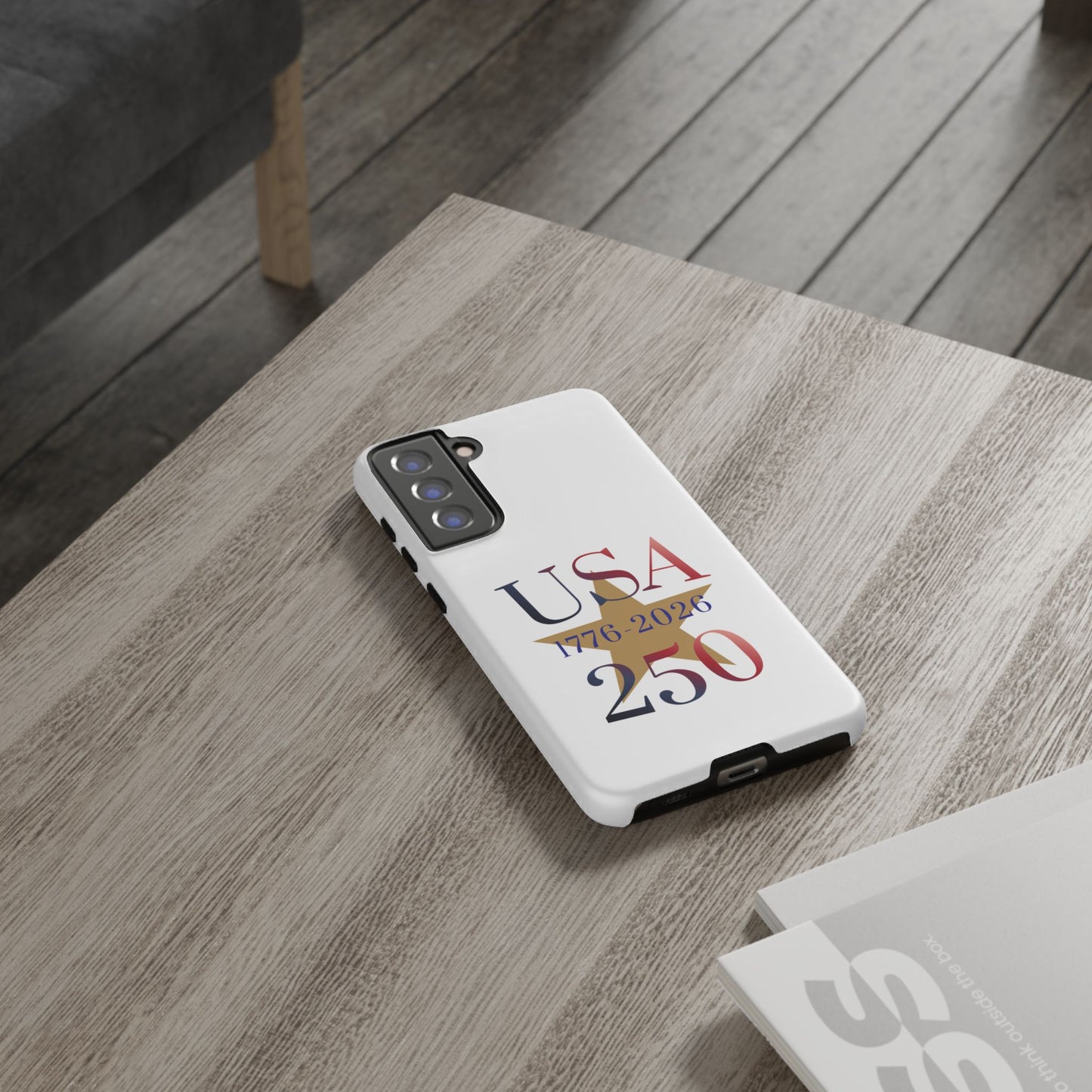 USA 250 Phone Case — 1776–2026 Bicentennial Celebration Protective Case