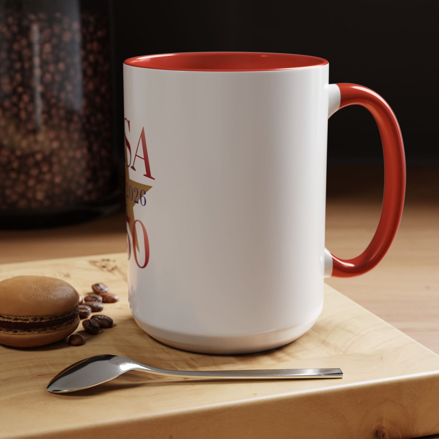 USA 250th Anniversary 1776 Accent Coffee Mug (11/15 oz)