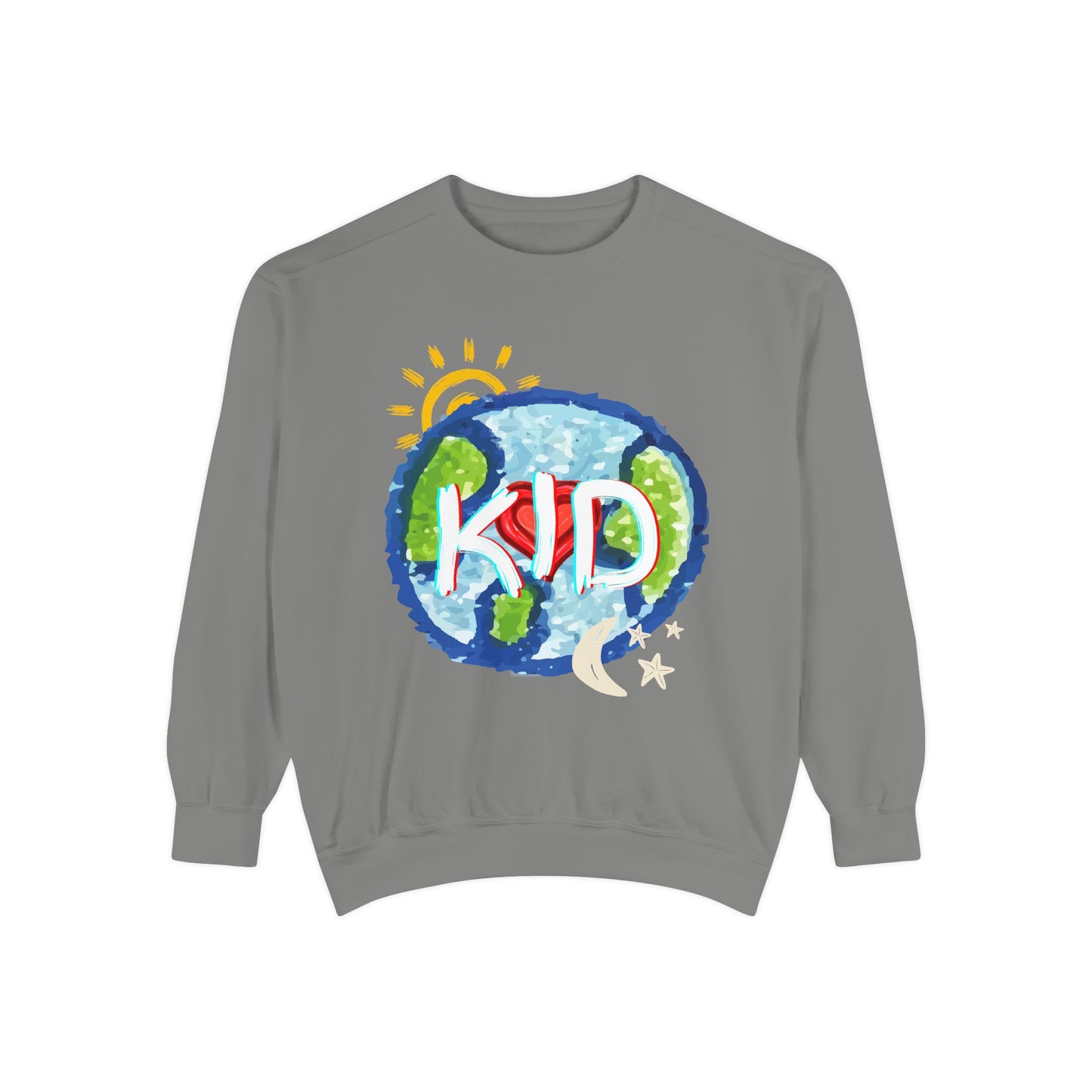 Kid World Graphic Unisex Sweatshirt
