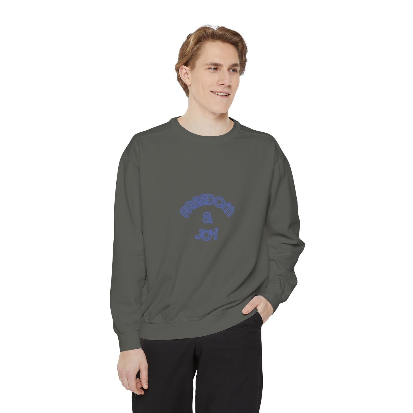 Freedom & Joy Unisex Sweatshirt - America Equality Love Election Gift Comfy