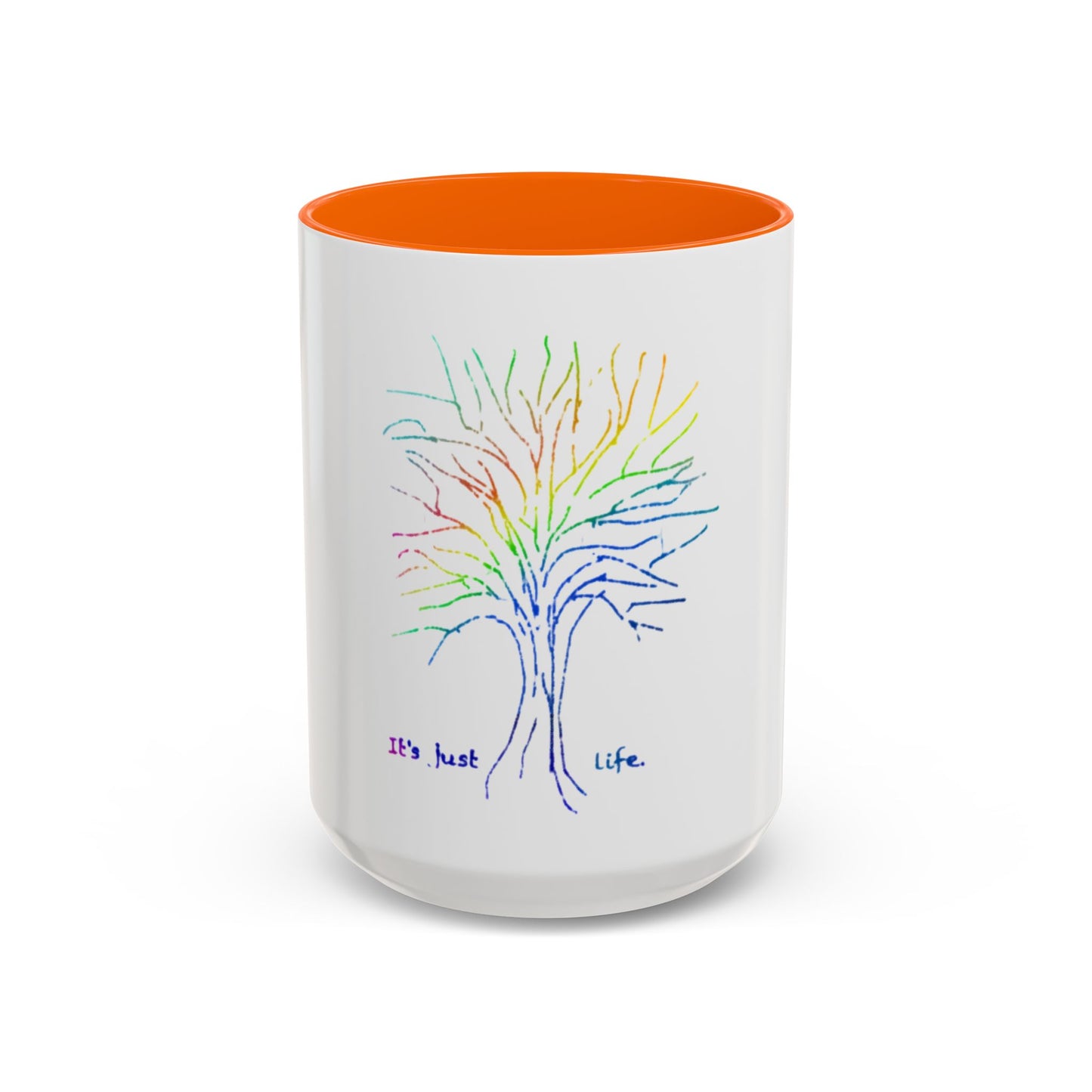 Rainbow Tree Coffee Mug, It’s Just Life