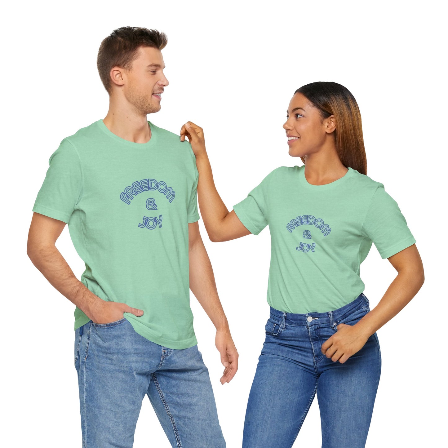 Freedom & Joy Unisex Tee - America Pride Equality Love Election Gift