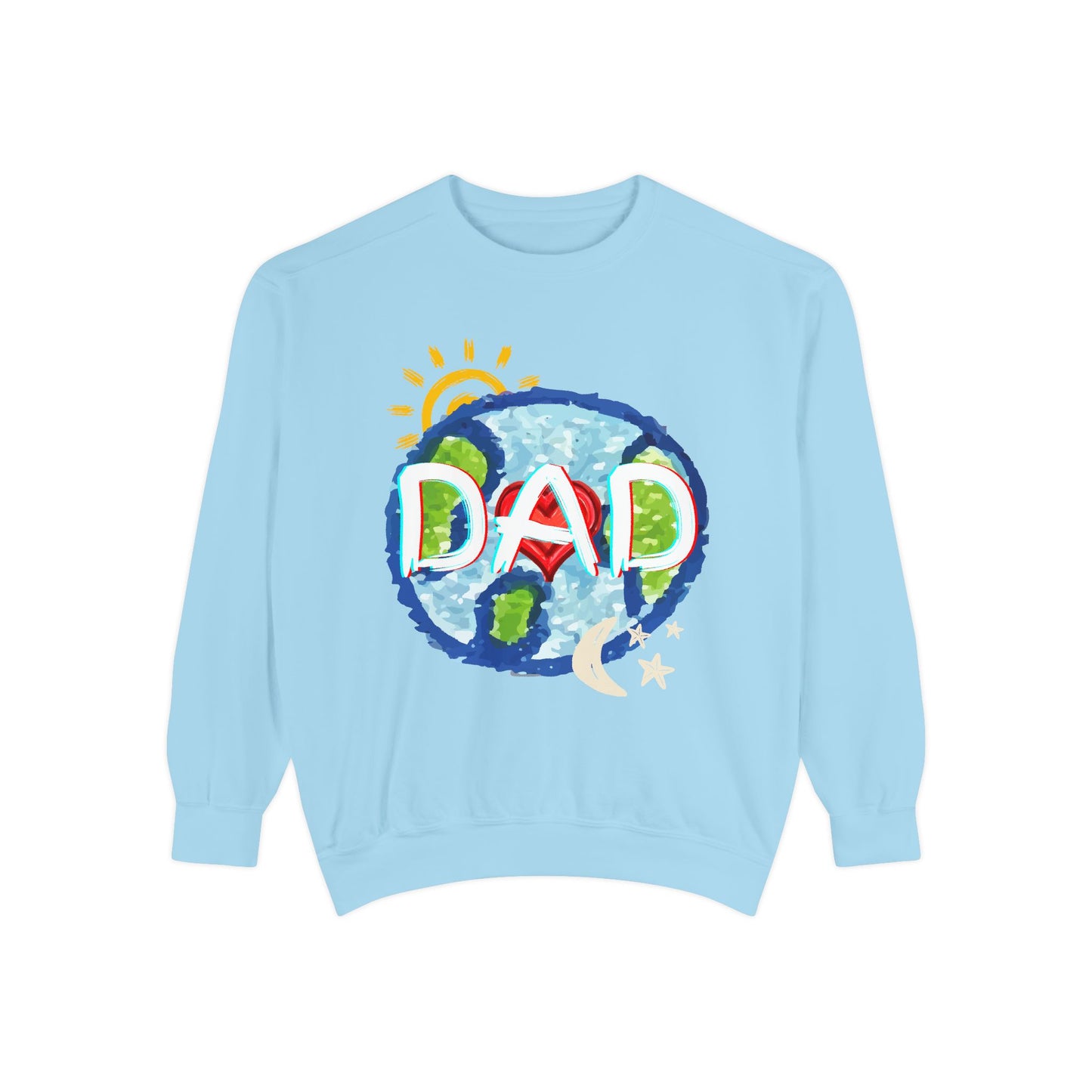 Dad's World Graphic Unisex Sweatshirt for Father's Day