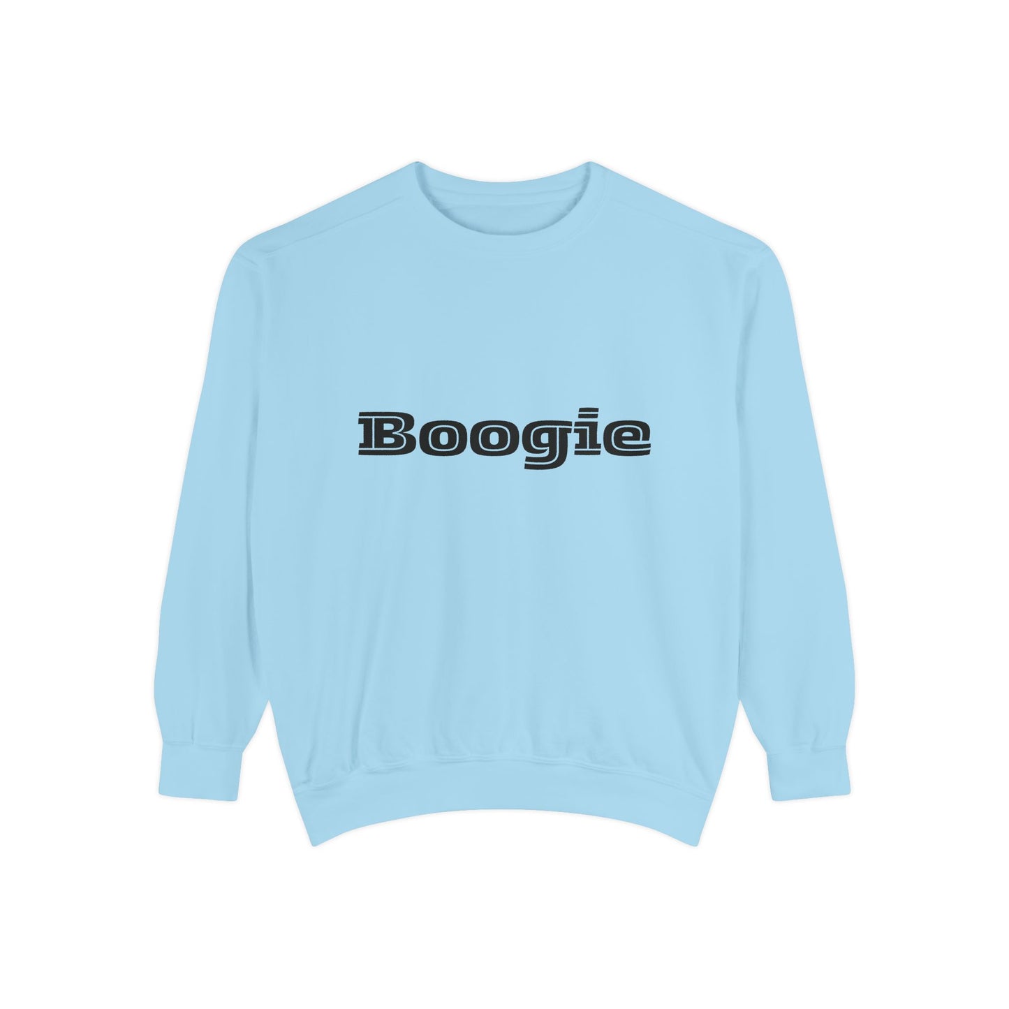 Boogie Sweatshirt - Dance Birthday Christmas Gift - Unisex Garment-Dyed
