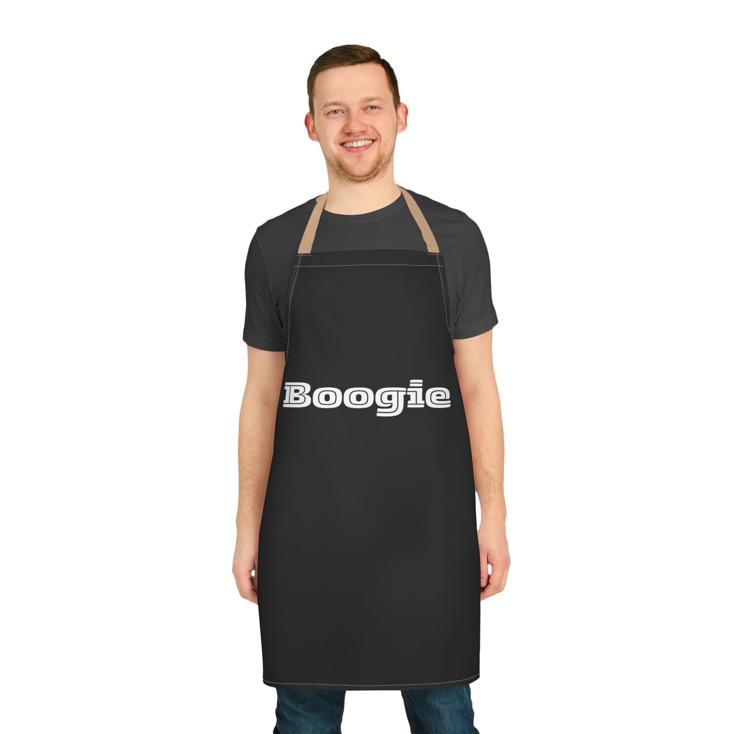 Boogie Black Unisex Chefs Apron