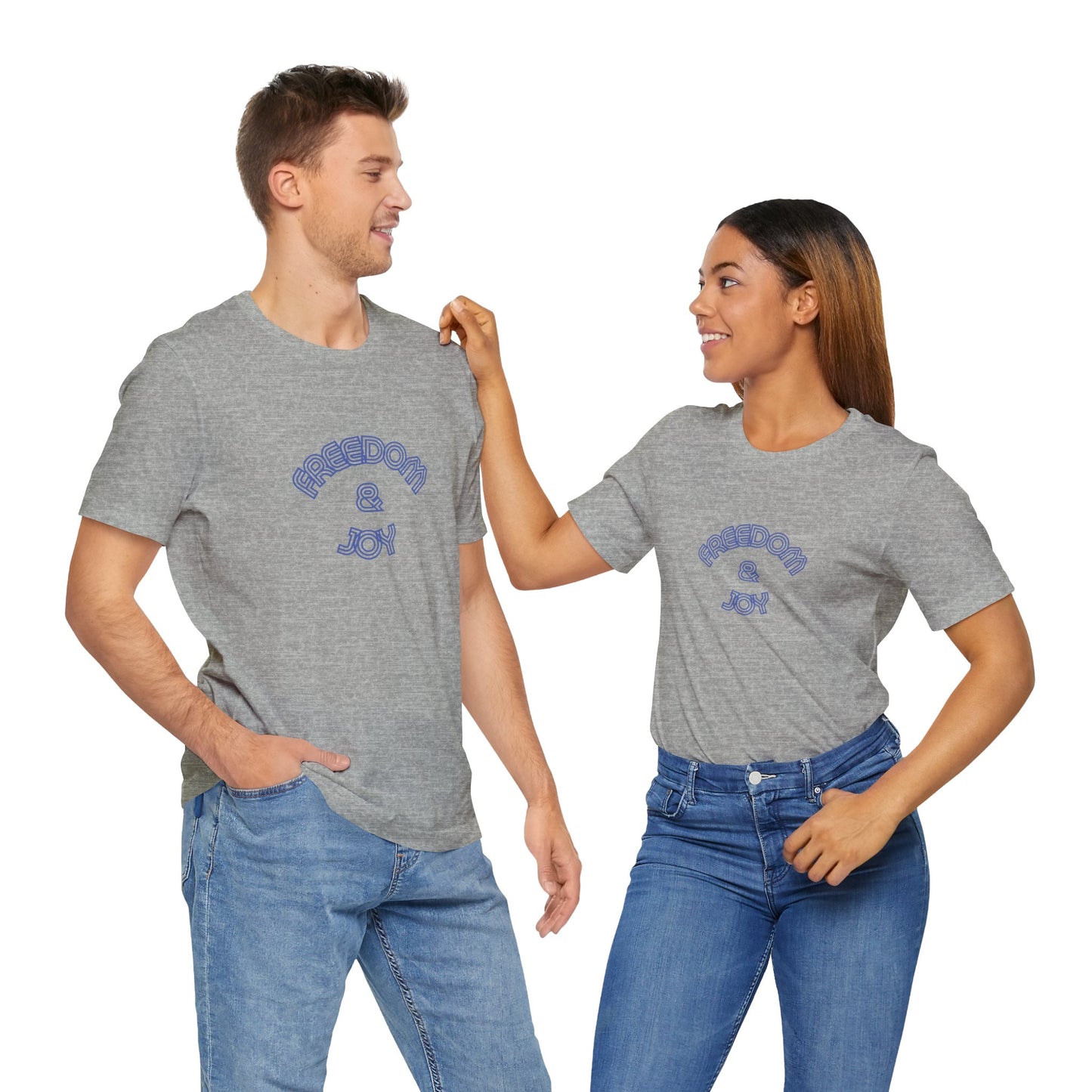 Freedom & Joy Unisex Tee - America Pride Equality Love Election Gift