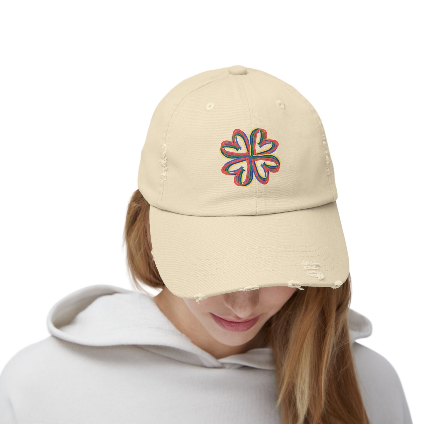Floral Design Cap