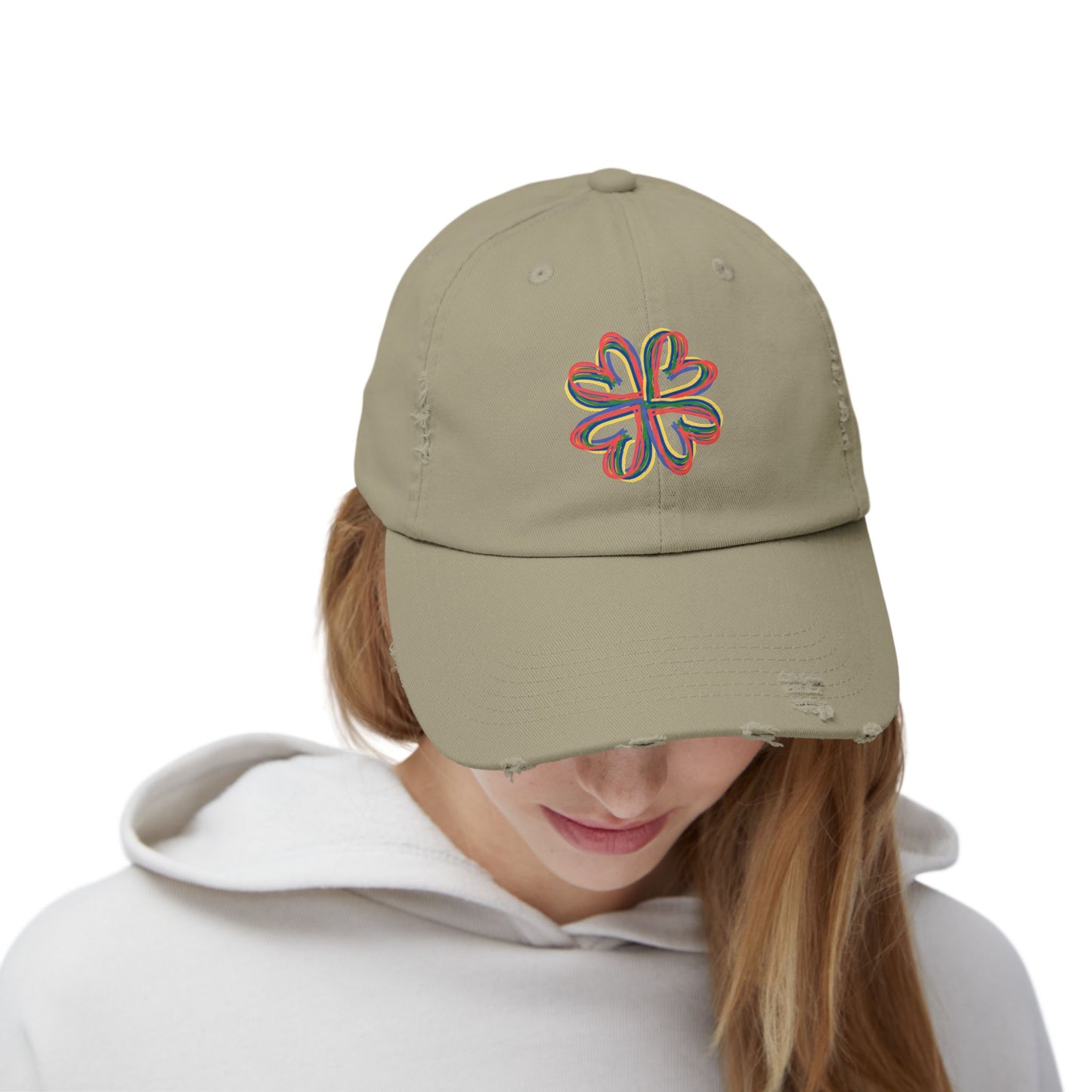 Floral Design Cap