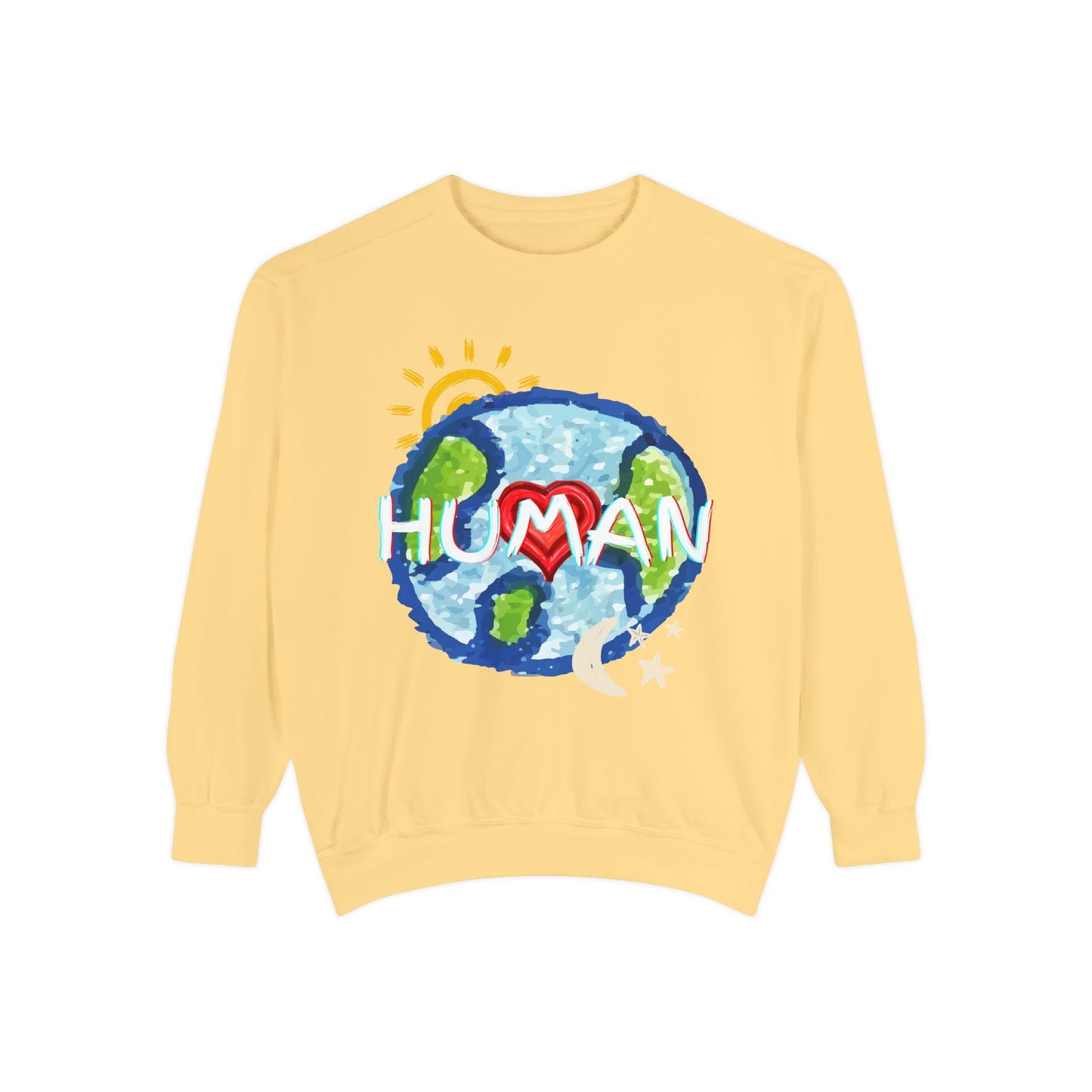 Human World Graphic Unisex Sweatshirt