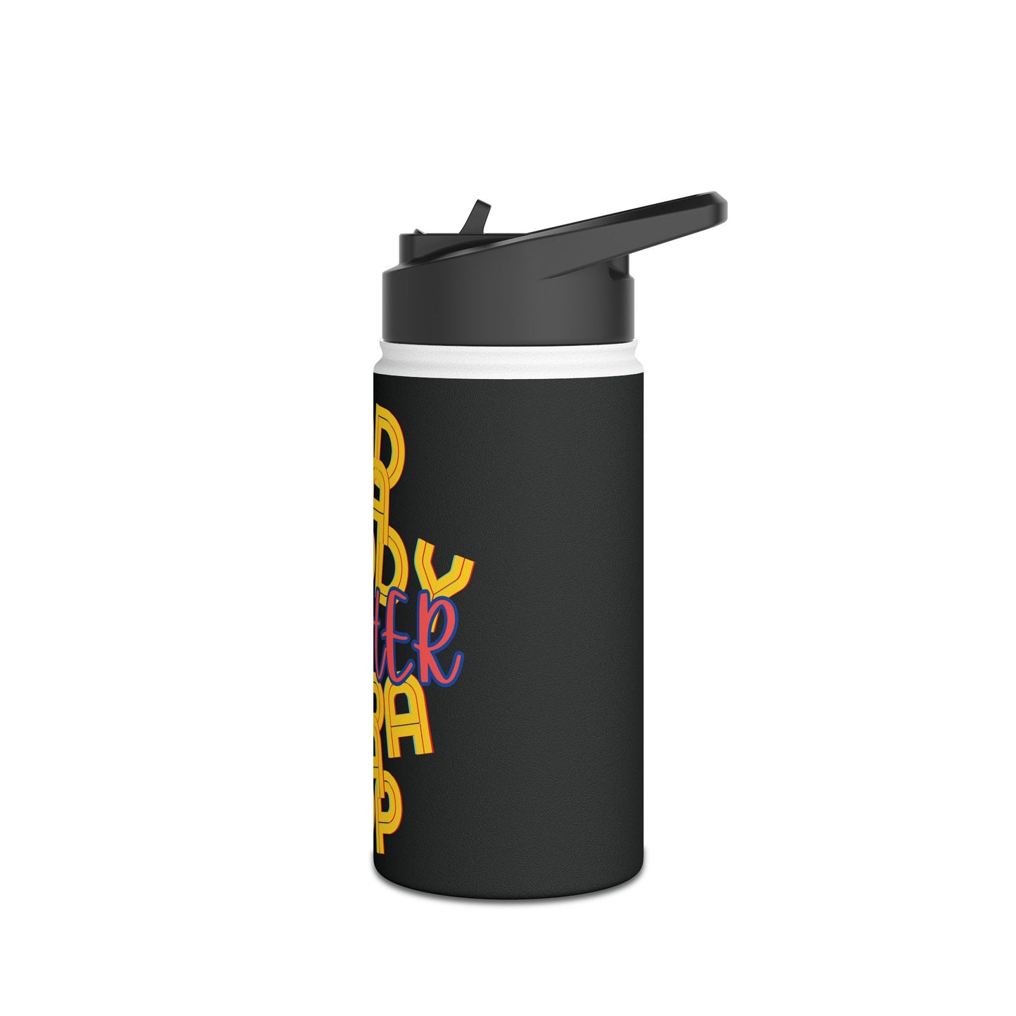 Father Stainless Steel Water Bottle, Dad Da Daddy Pop Pa Papa, Love, Fathers Day, Gifts for Men, Exercise, Eco Friendly, Gender Neutral