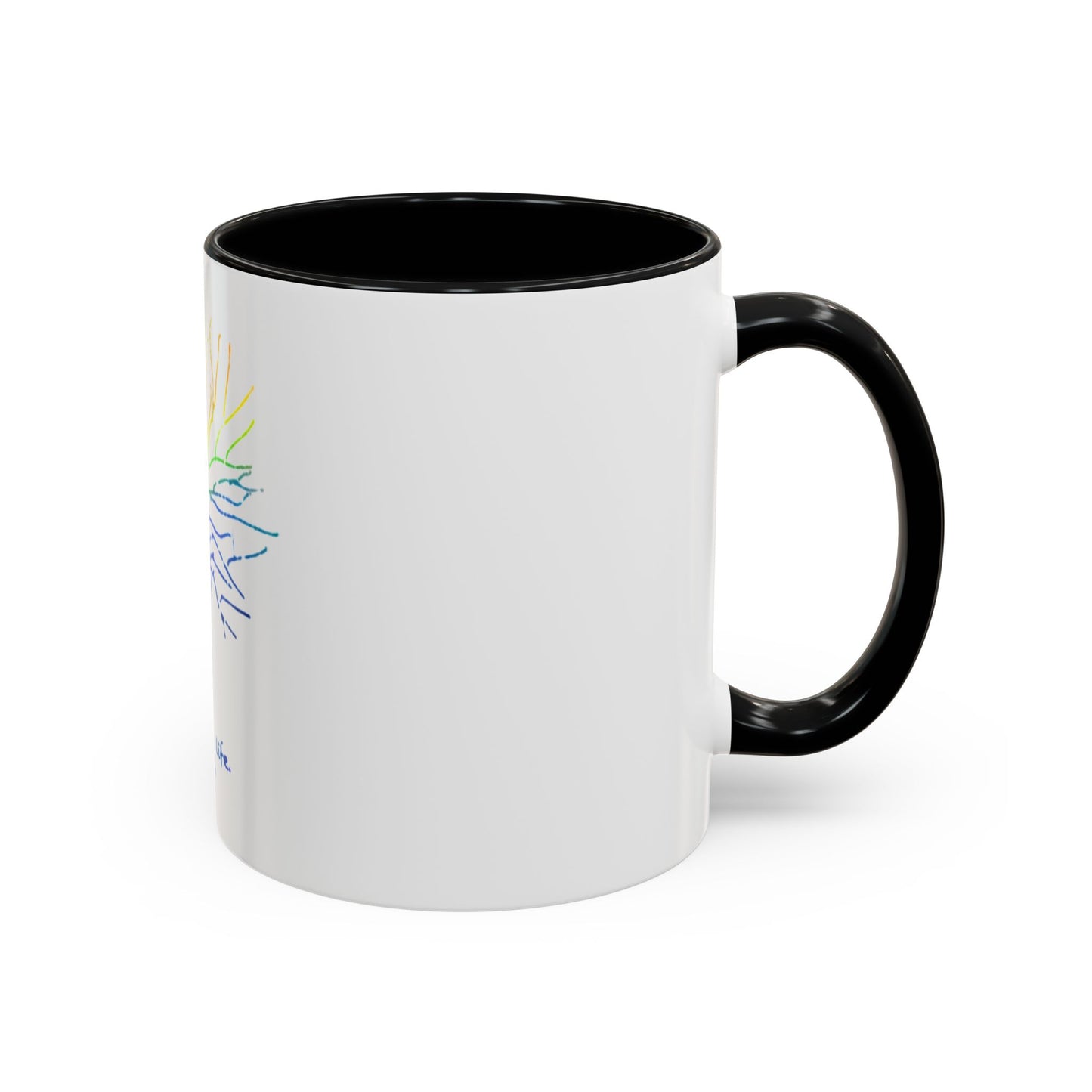 Rainbow Tree Coffee Mug, It’s Just Life