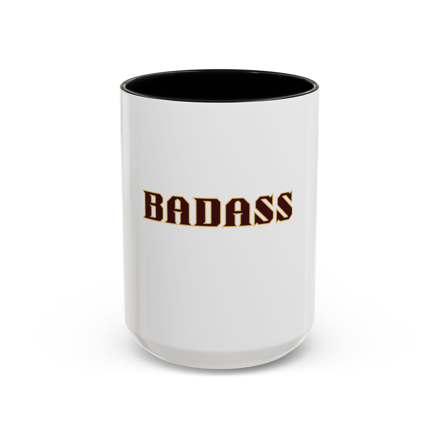 Badass Coffee Mug, Strong Empowered Bold Confident Gifts For Friends Mom Sister Dad Ceramic BPA-Free Gift