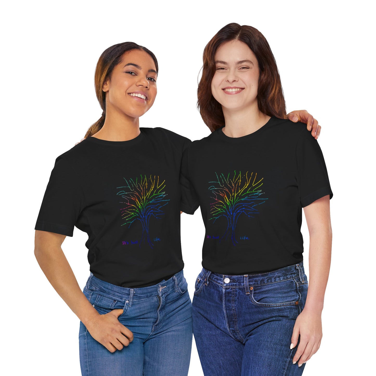 Rainbow Tree Unisex Tee