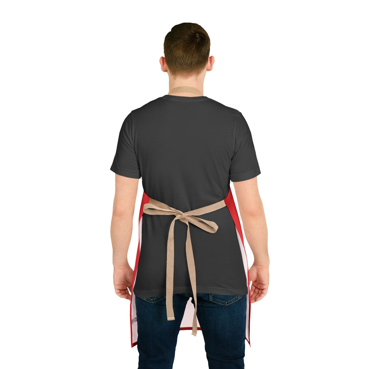 Freedom & Joy Red Unisex Chefs Apron