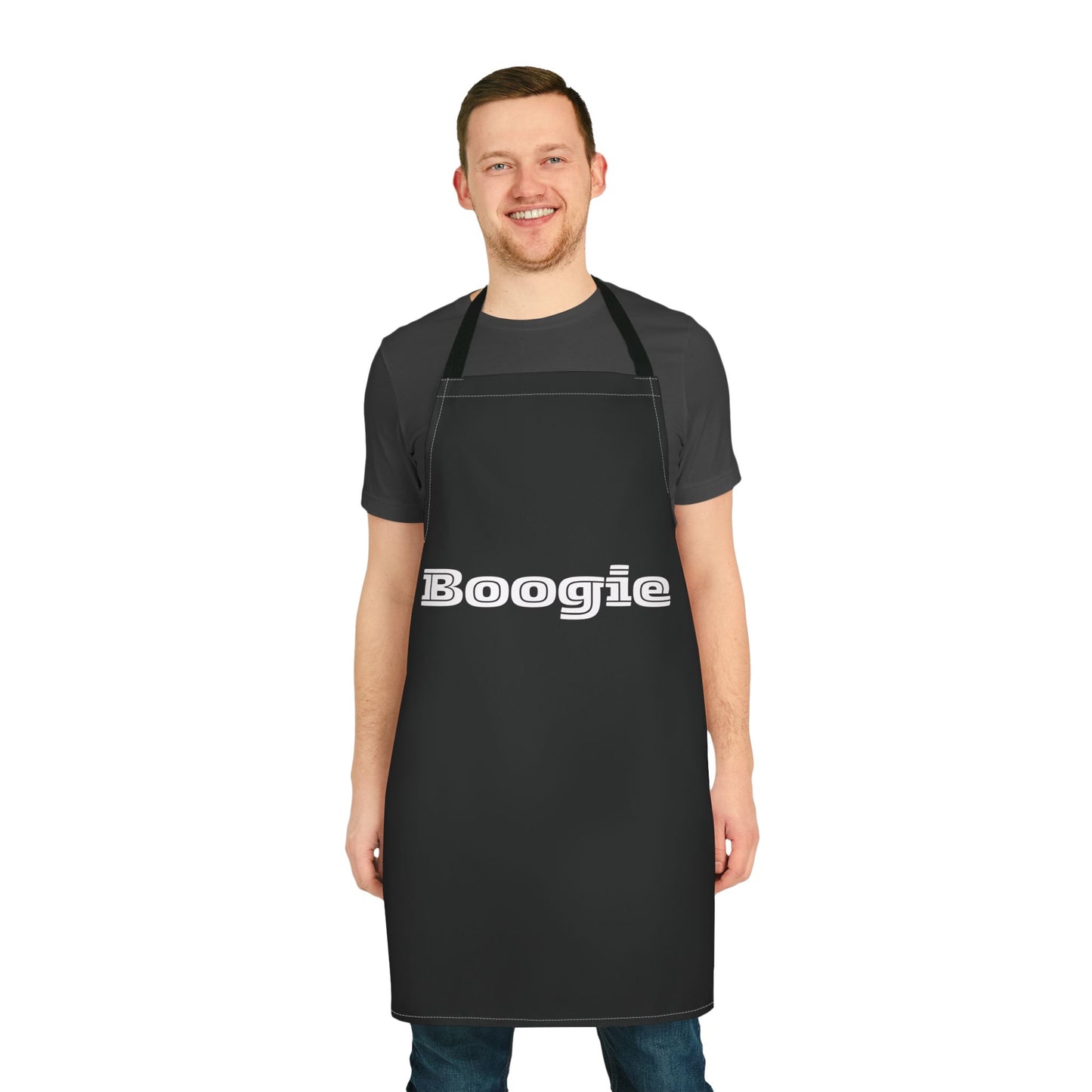 Boogie Black Unisex Chefs Apron