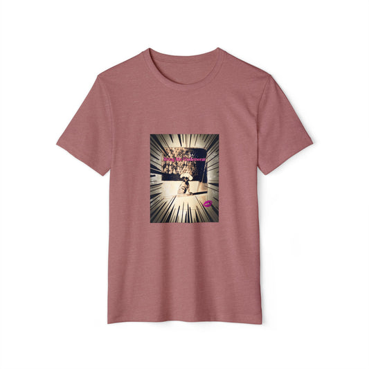 Poodle Graphic T-Shirt, Dog Lover Tee, Unisex Recycled Organic Shirt, Bath Time Apparel, Bring Me Underwear Design