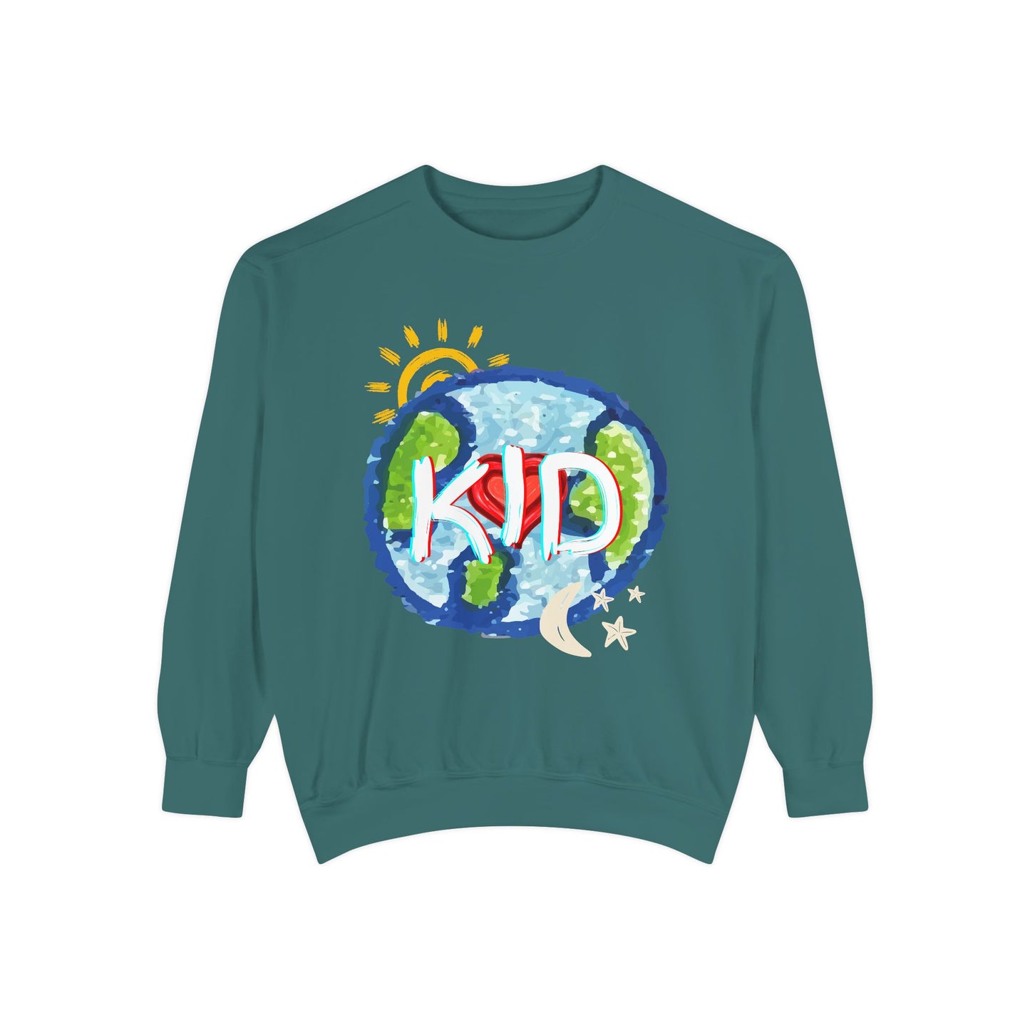 Kid World Graphic Unisex Sweatshirt