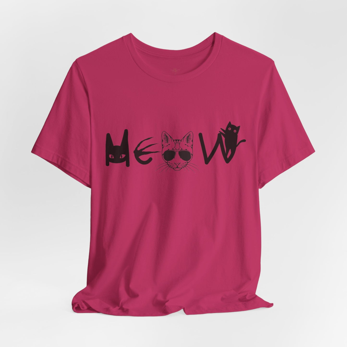Meow Unisex Tee - Cats, Sassy, Fun Shirt for Halloween or Election Gift