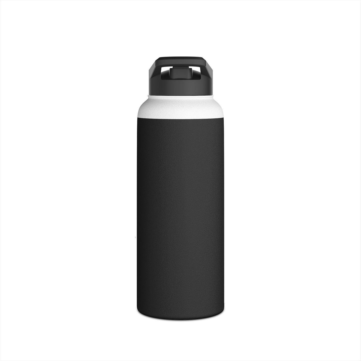 Worm Moon Night Tree Stainless Steel Water Bottle, Nature, Artwork, Gift, Black and White, BPA-free, Photo, Halloween