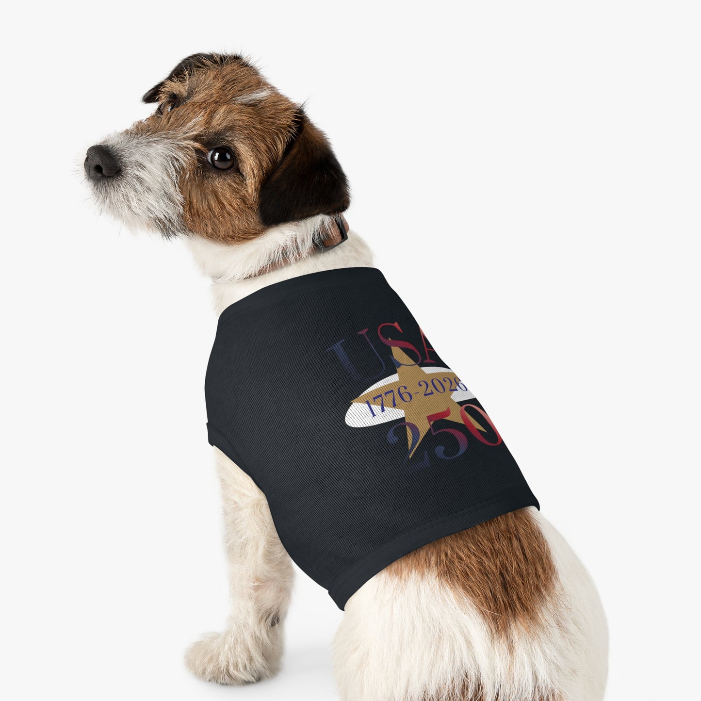 USA 250 Pet Tank Top — Patriotic Fourth of July Shirt