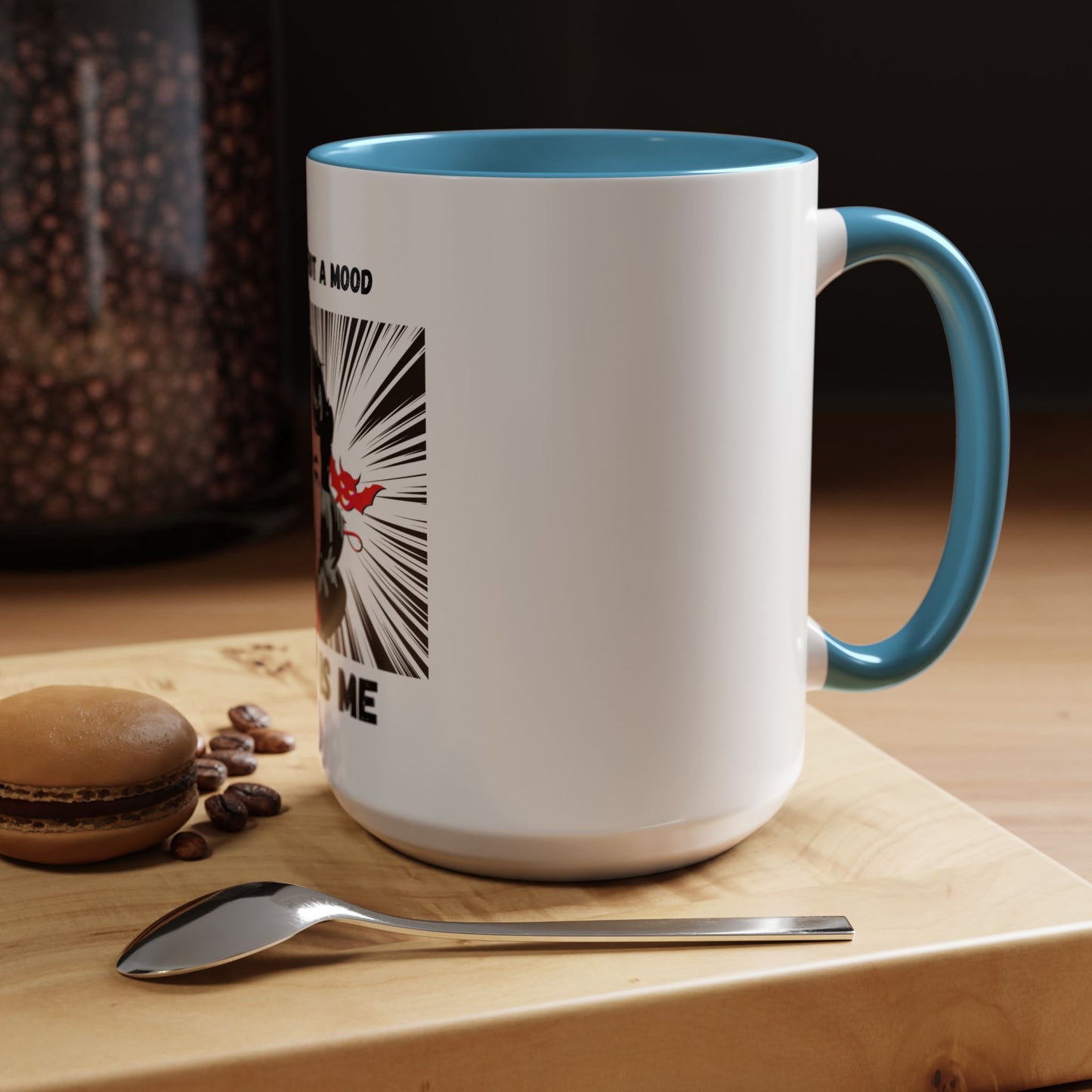 This Is Not A Mood Funny Coffee Mug -Gifts For Women, Friends, Ceramic, BPA-Free