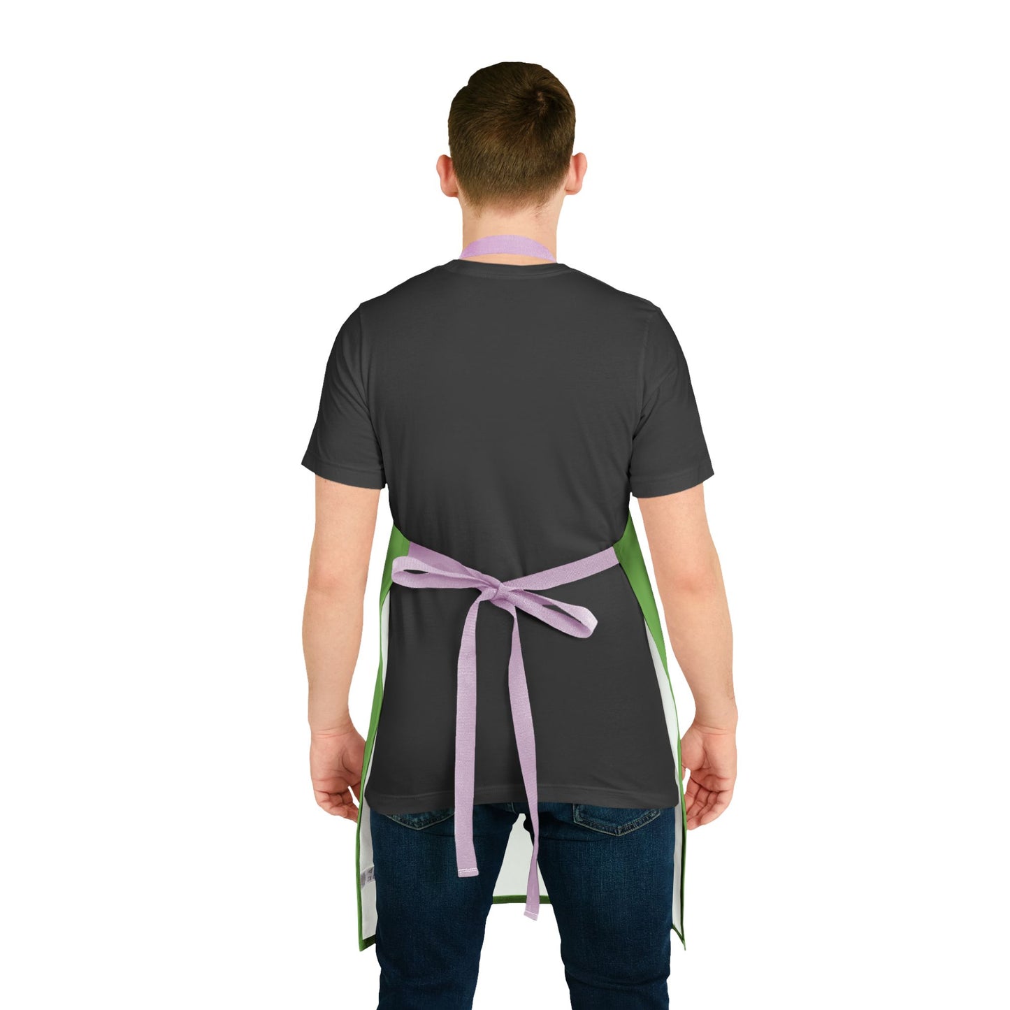 Food Unisex Chefs Apron, Grilling, Cooking, Baking, BBQ, Kitchen, Vegetables, Healthy, Tie Straps, Gifts, Women, Men, Friends, Teens