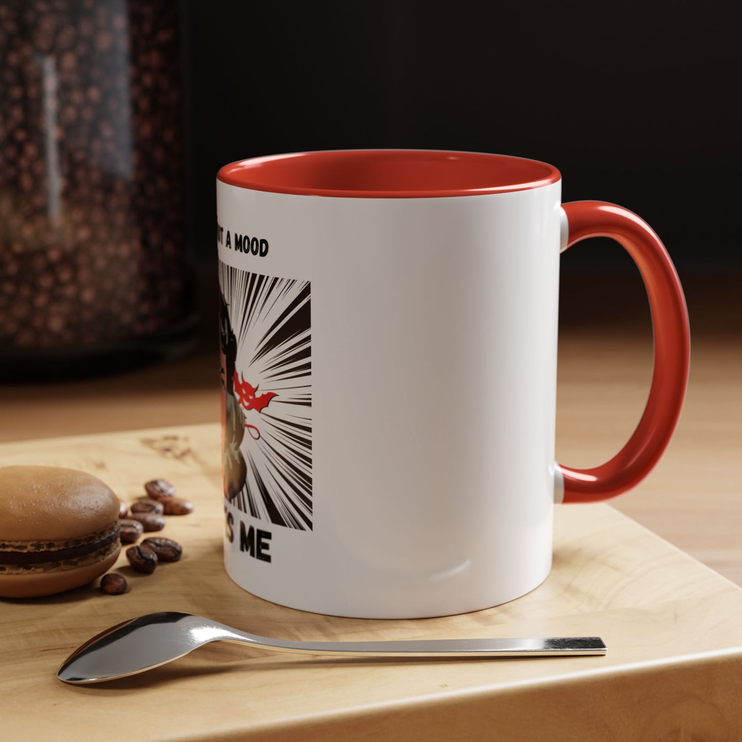 This Is Not A Mood Funny Coffee Mug -Gifts For Women, Friends, Ceramic, BPA-Free