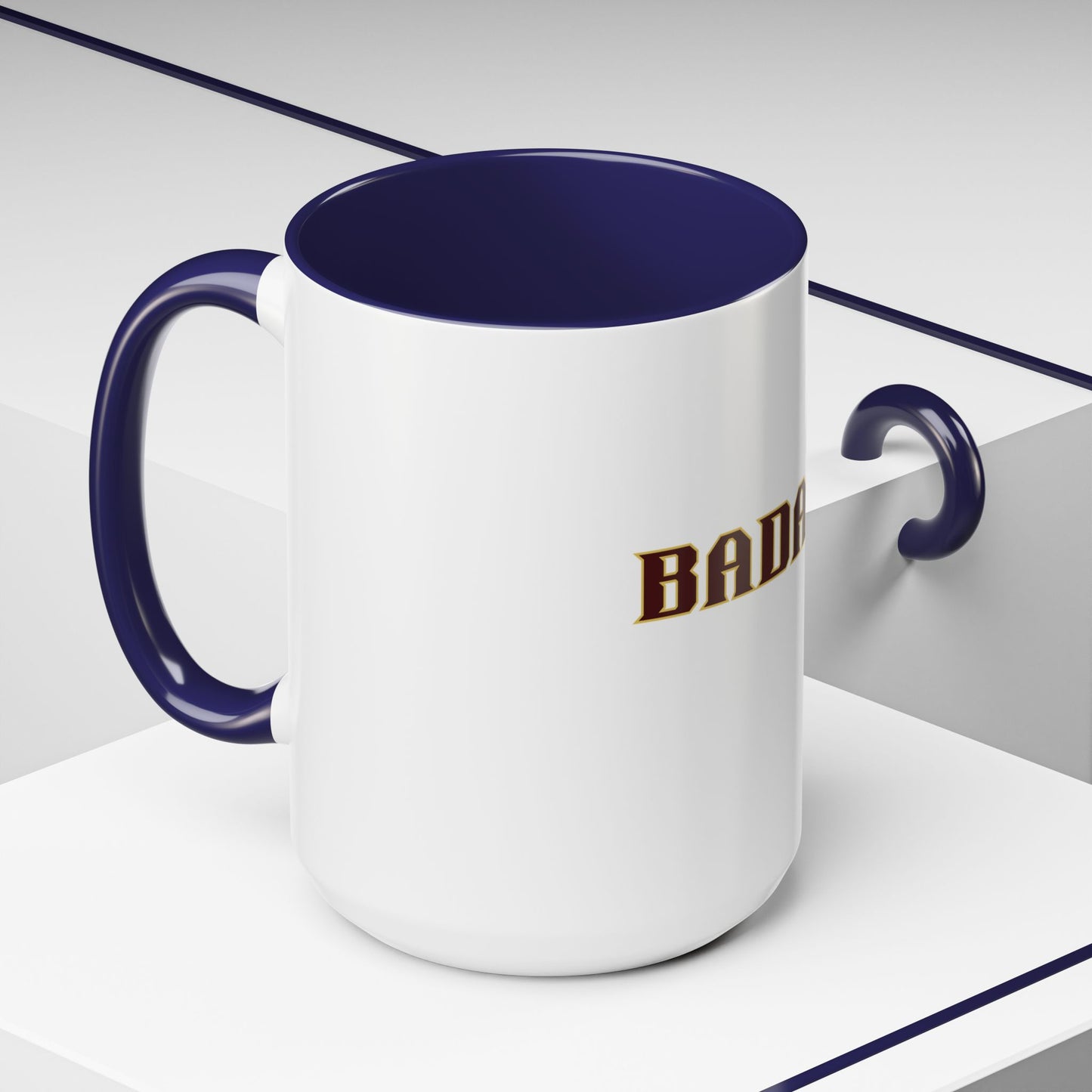 Badass Coffee Mug, Strong Empowered Bold Confident Gifts For Friends Mom Sister Dad Ceramic BPA-Free Gift