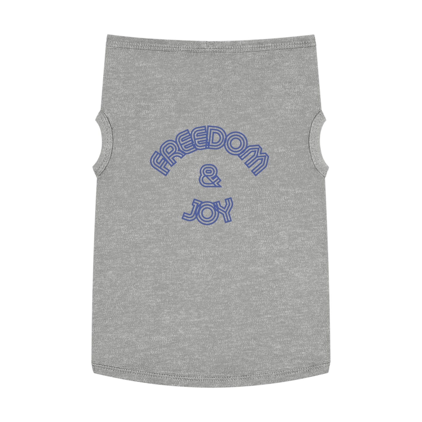 Freedom & Joy Pet Tank Top, love, happy, America, dog clothes, gifts, pet fashions, furry friends, cotton, dog shirts, cat shirts