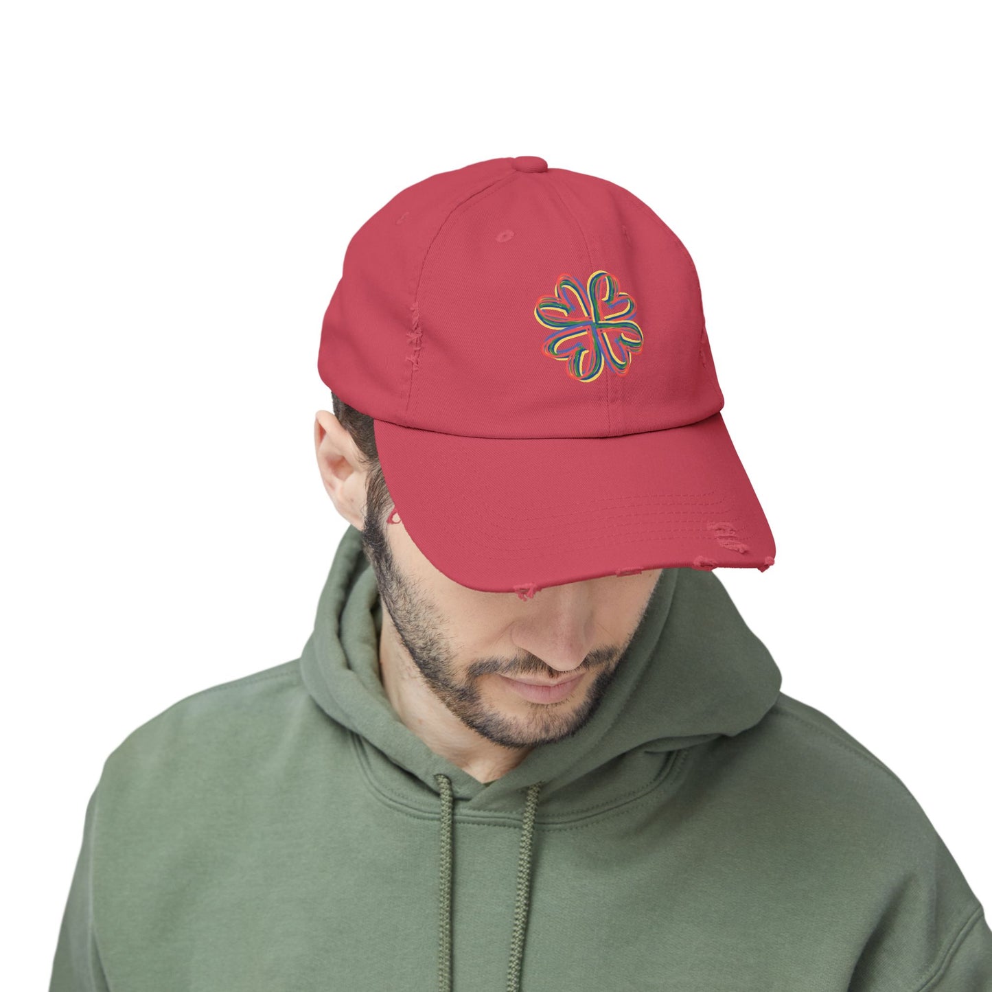 Floral Design Cap