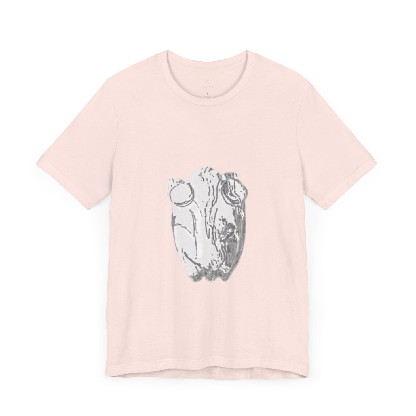 White Frog Unisex Tee - Nature and Animals Gender Neutral T-Shirt