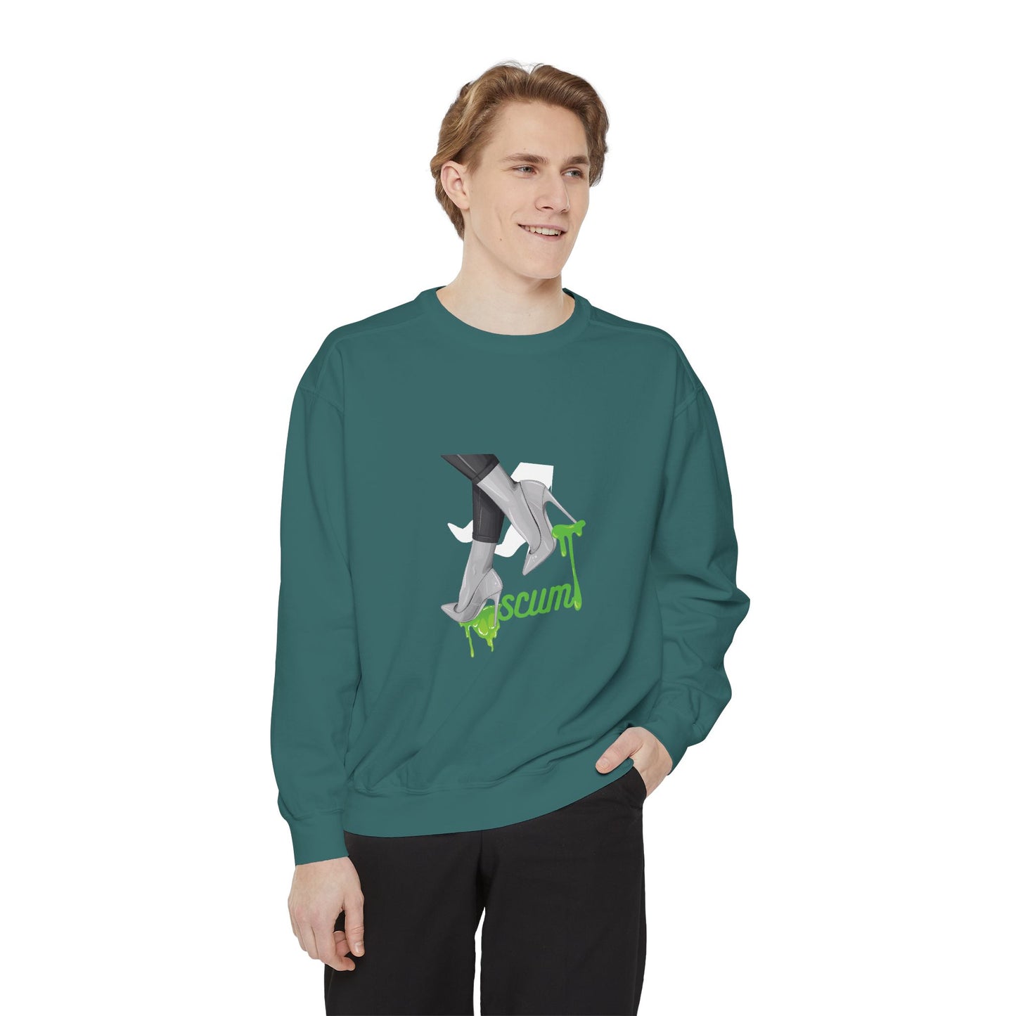 High Heels Dripping Scum Unisex Sweatshirt