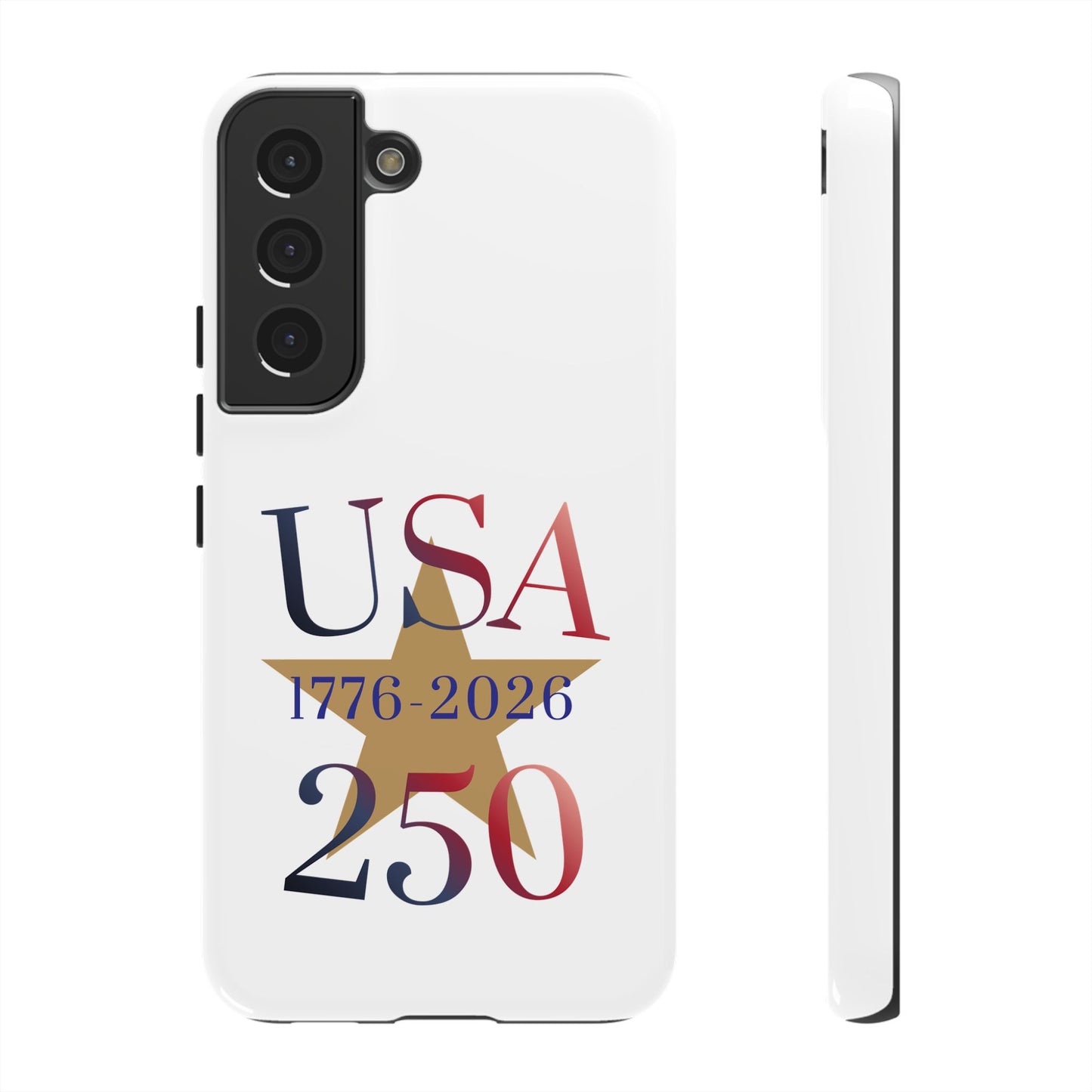 USA 250 Phone Case — 1776–2026 Bicentennial Celebration Protective Case
