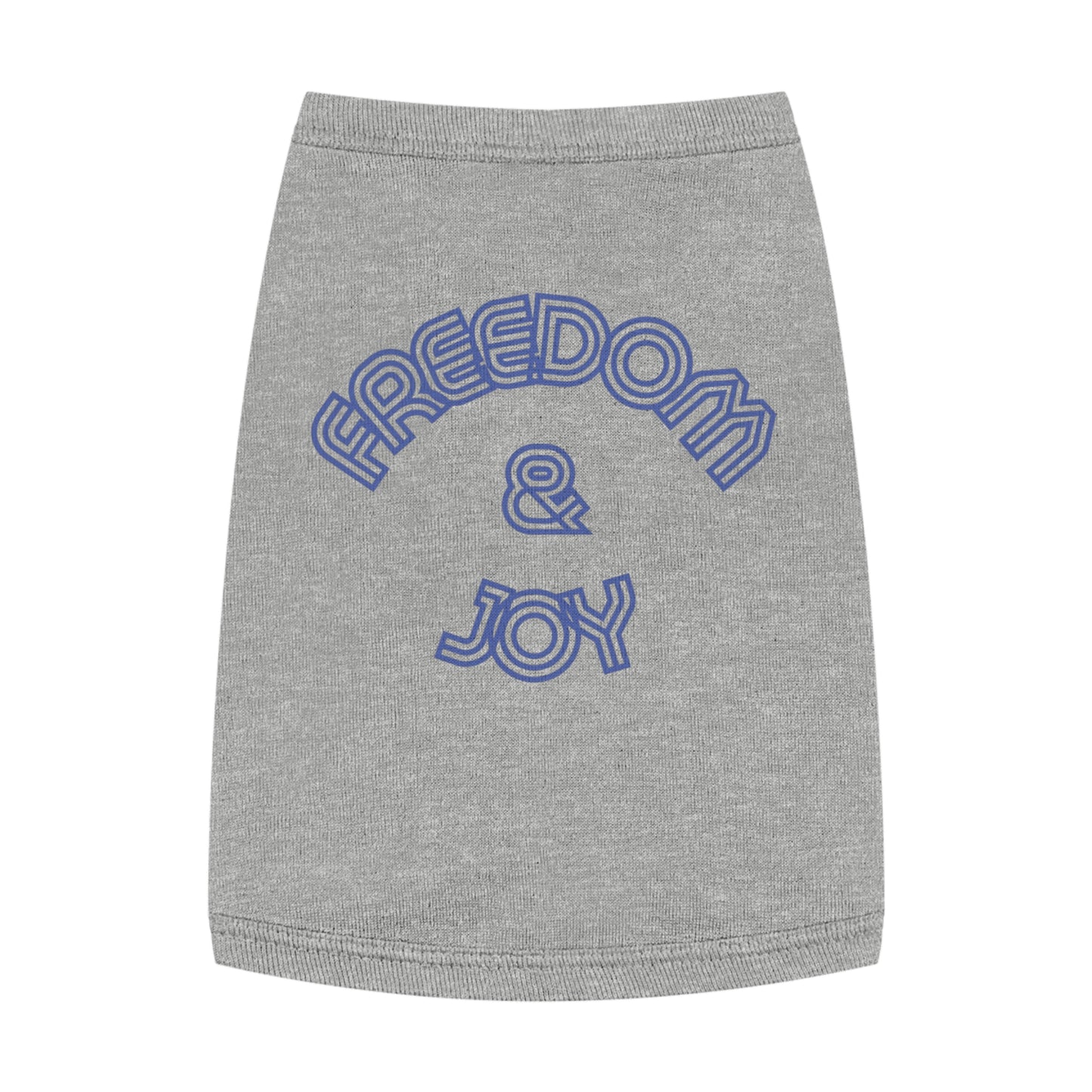 Freedom & Joy Pet Tank Top, love, happy, America, dog clothes, gifts, pet fashions, furry friends, cotton, dog shirts, cat shirts