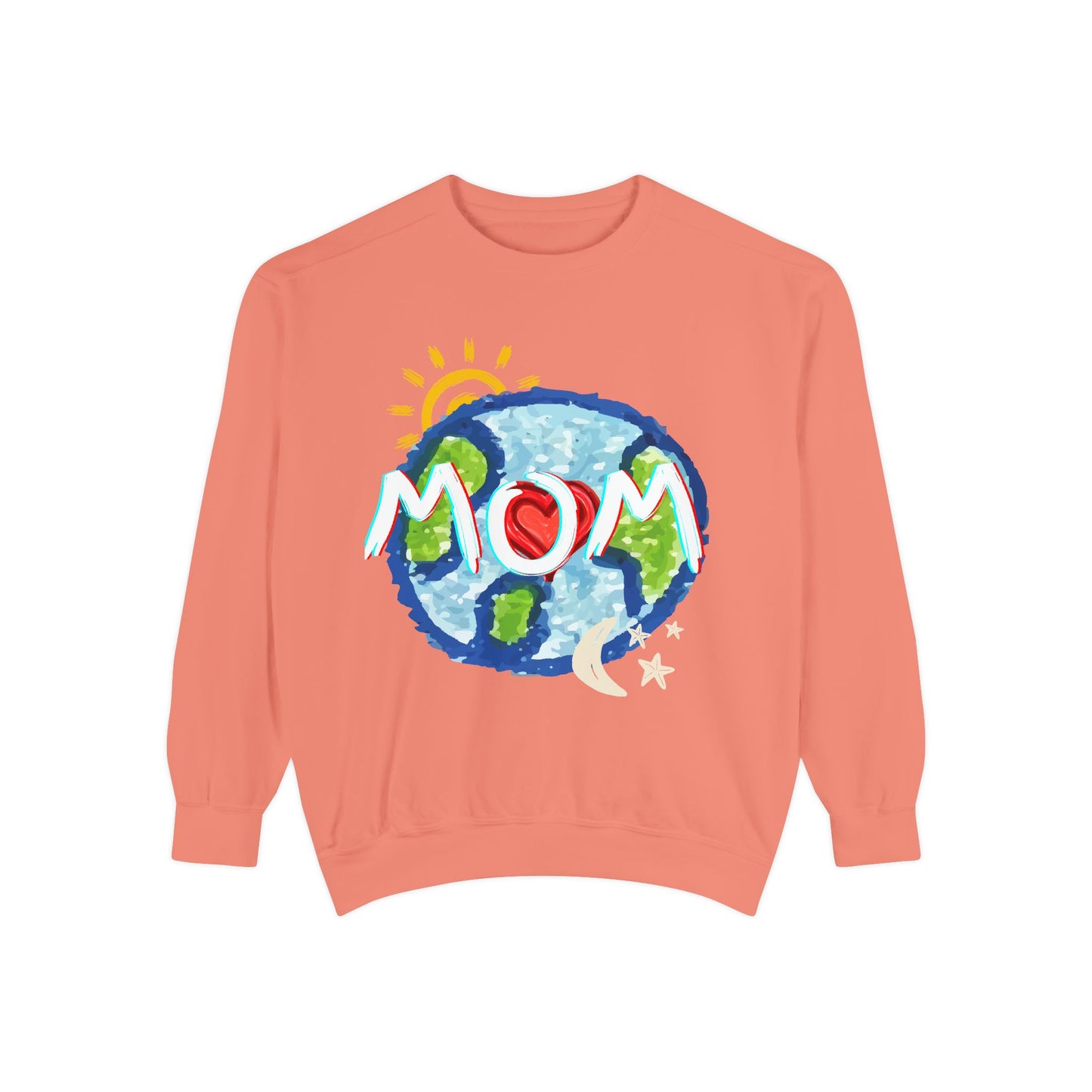 Mom’s World Graphic Unisex Sweatshirt for Mother’s Day