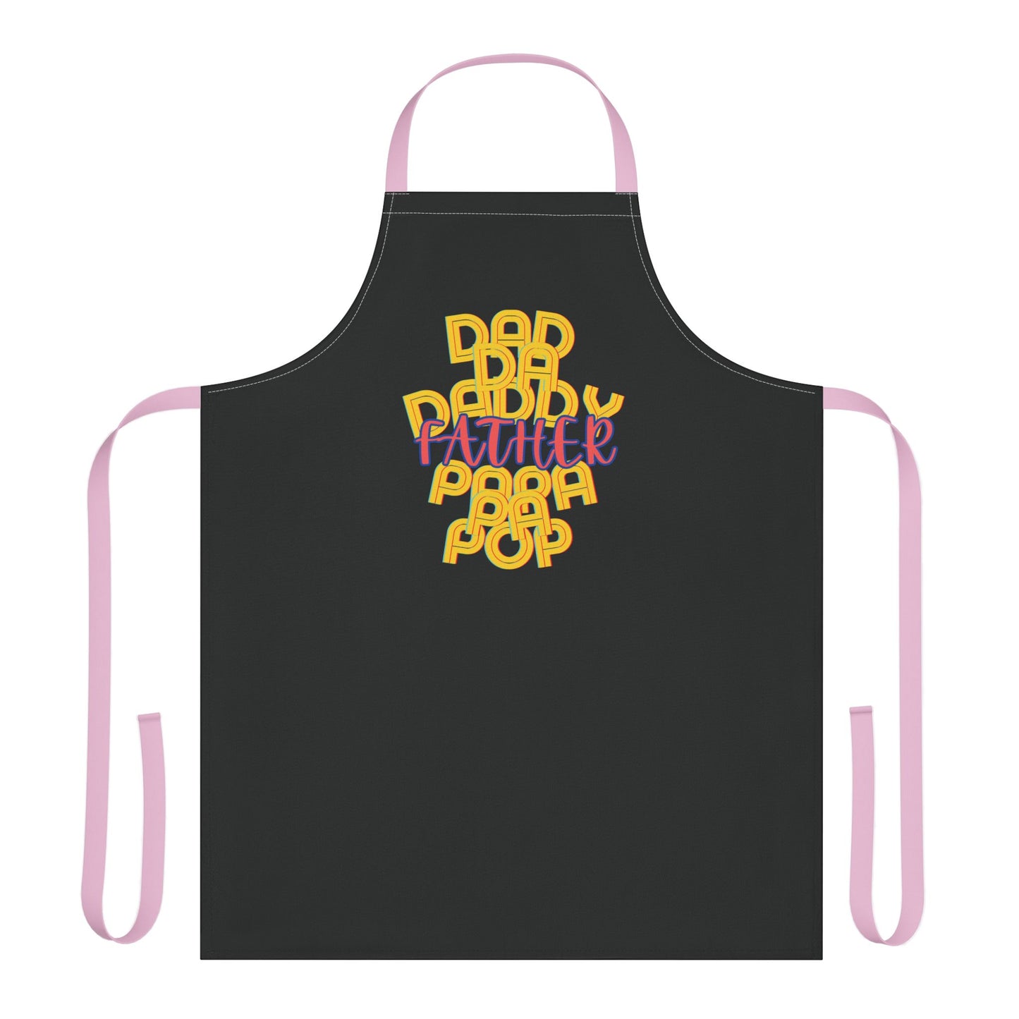 Father Chefs Apron, Love BBQ Cooking Fathers Day Gifts for Men