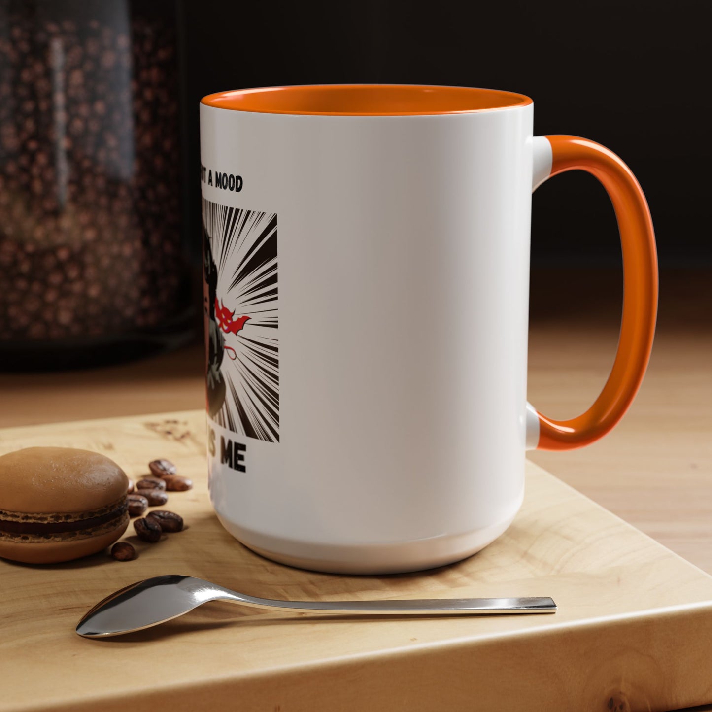 This Is Not A Mood Funny Coffee Mug -Gifts For Women, Friends, Ceramic, BPA-Free