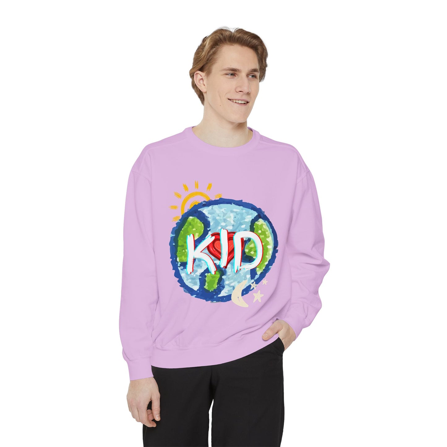 Kid World Graphic Unisex Sweatshirt
