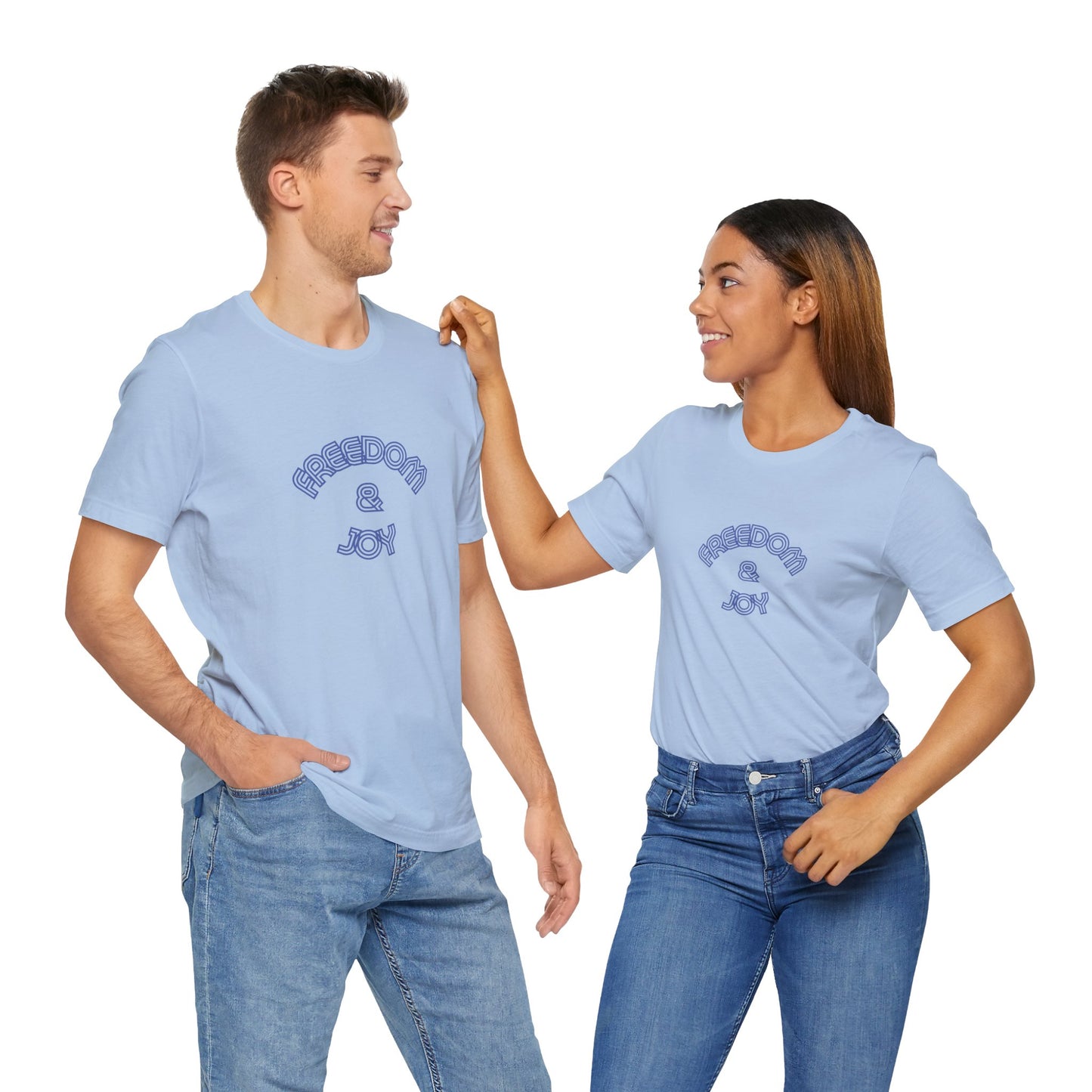 Freedom & Joy Unisex Tee - America Pride Equality Love Election Gift