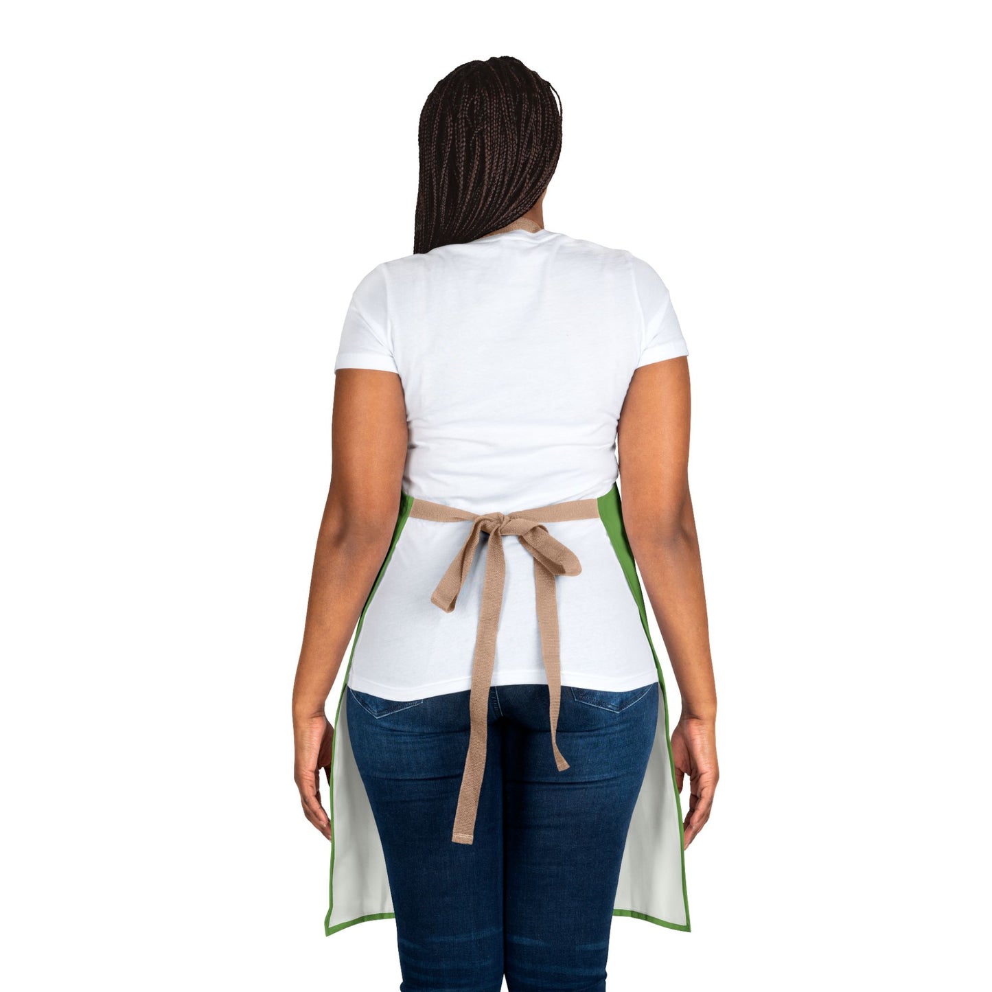 Food Unisex Chefs Apron, Grilling, Cooking, Baking, BBQ, Kitchen, Vegetables, Healthy, Tie Straps, Gifts, Women, Men, Friends, Teens