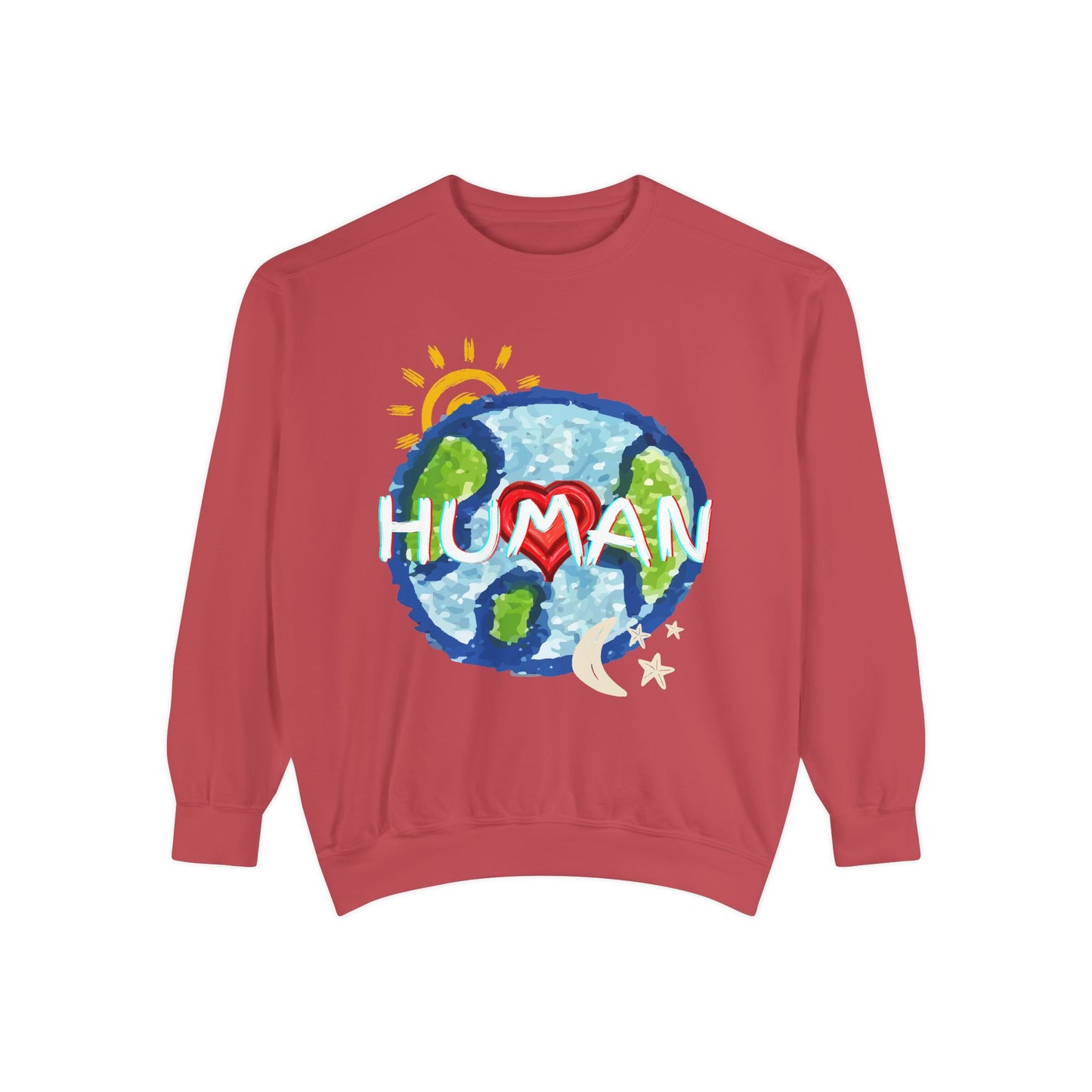Human World Graphic Unisex Sweatshirt