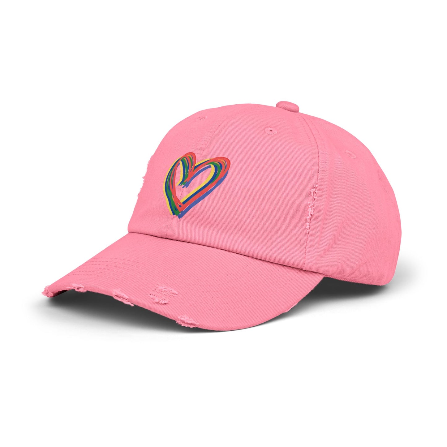 Rainbow Hearts Cap