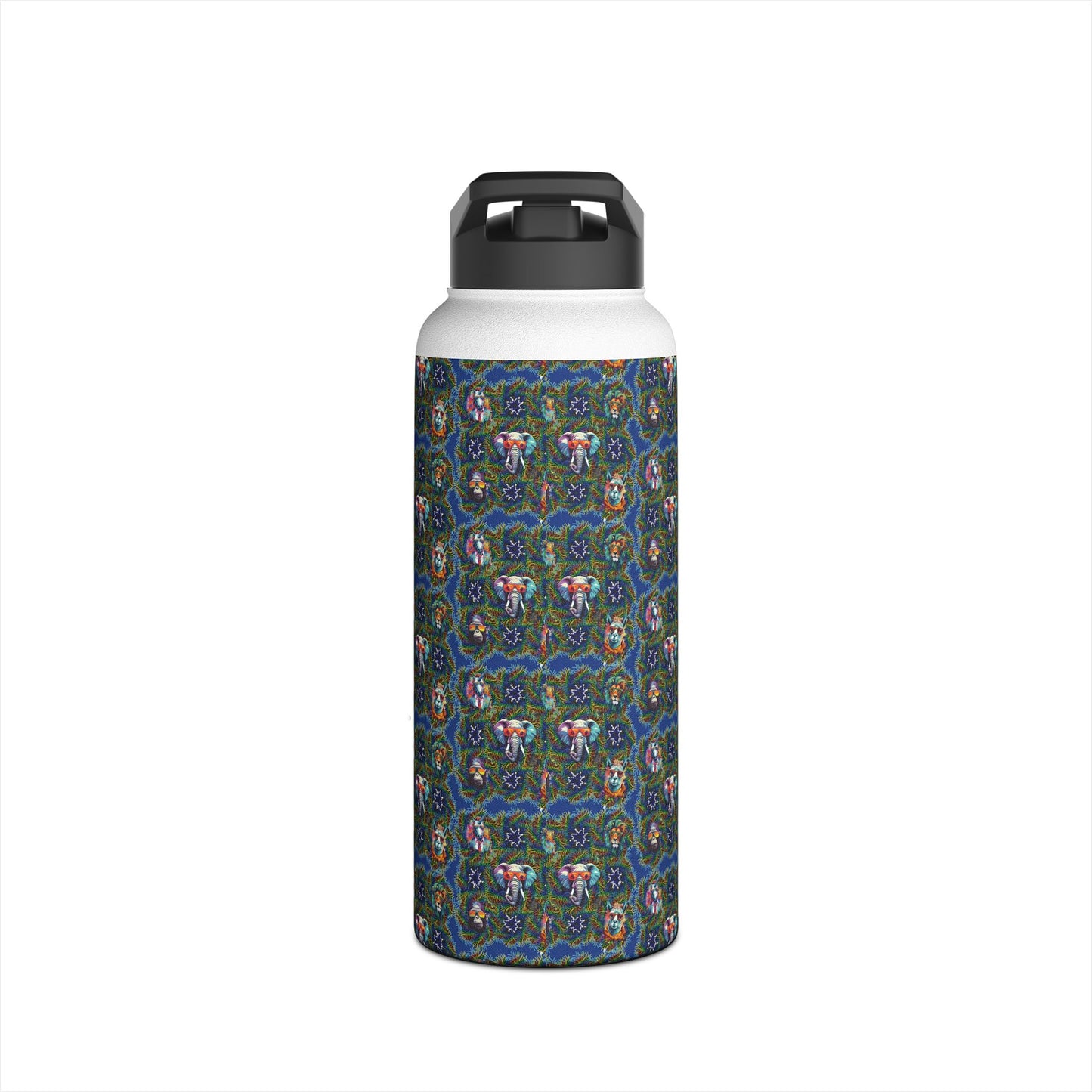 Water Bottle, Wild & Cool Creatures Design, BPA-Free, Eco-Friendly, Kids Gift