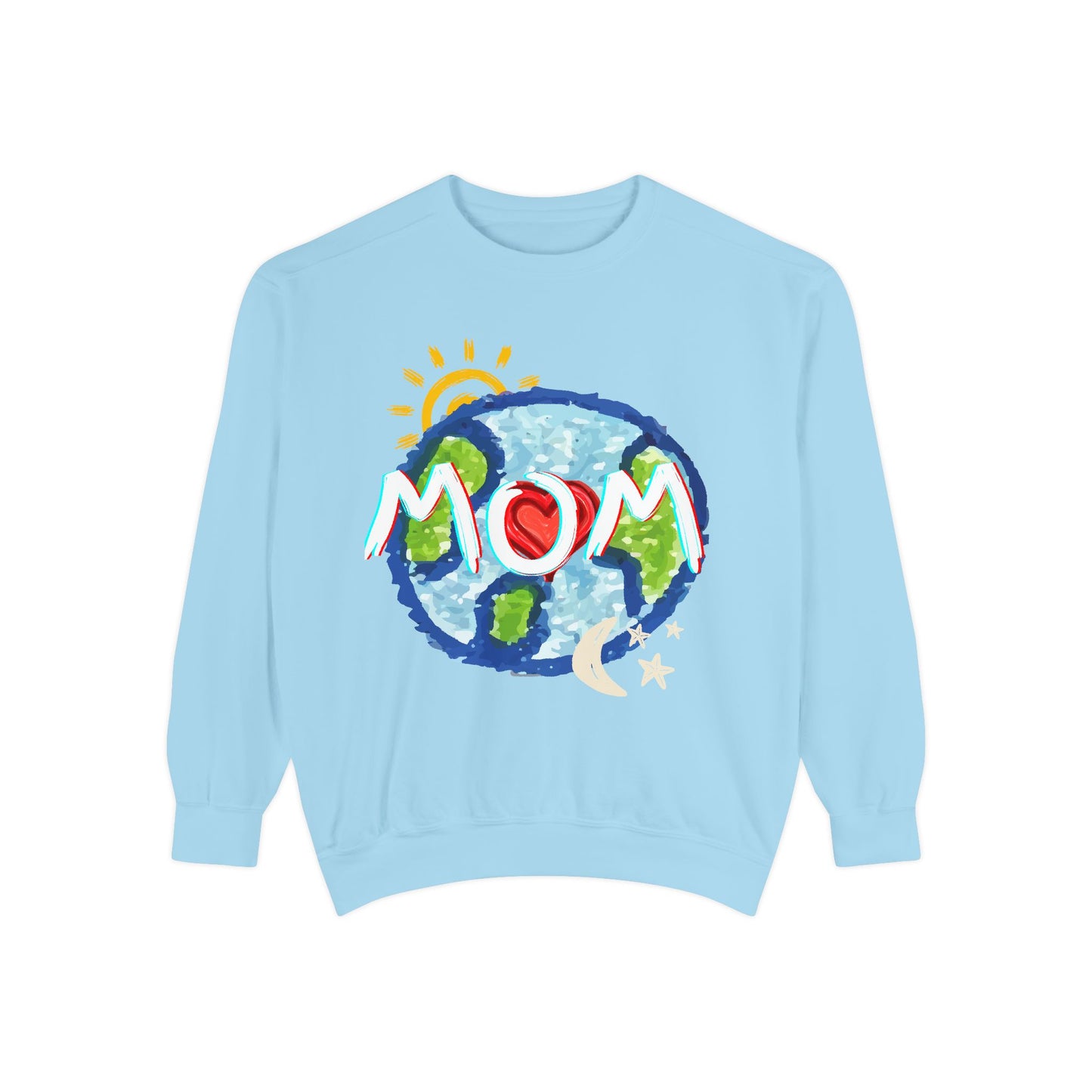 Mom’s World Graphic Unisex Sweatshirt for Mother’s Day