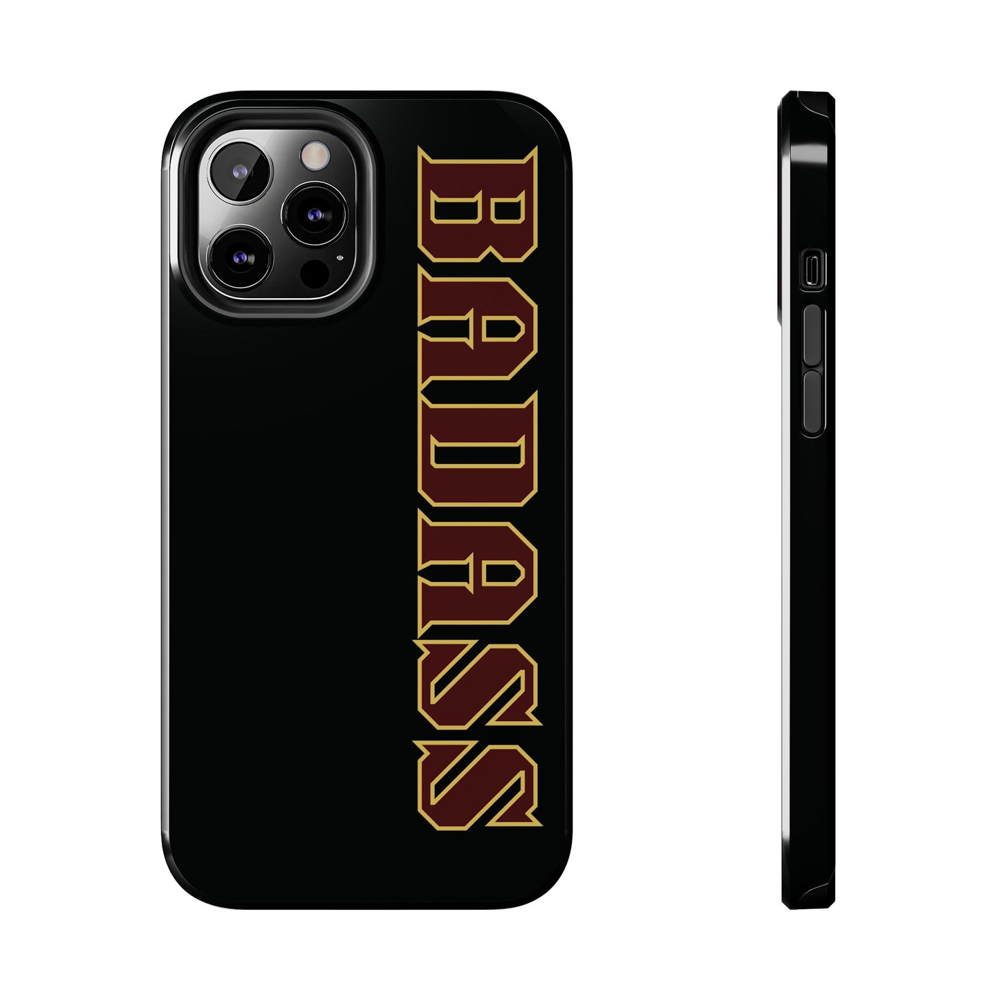 Badass Tough Phone Cases, iPhone & Samsung cases, wireless charging, empowered, strong, snarky, funny, gifts for women, gifts for men