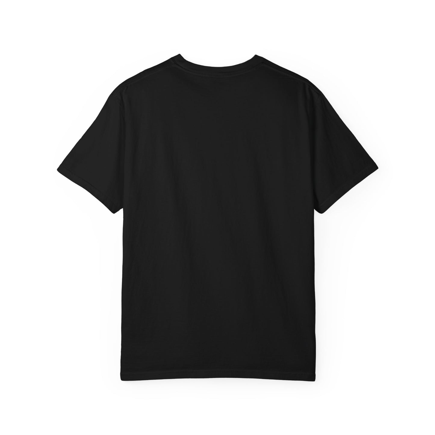 Rainbow Hearts Unisex Garment-Dyed T-shirt, love, Pride, gender neutral, casual, men, women, relaxed, soft, preshrunk cotton, Valentines Day