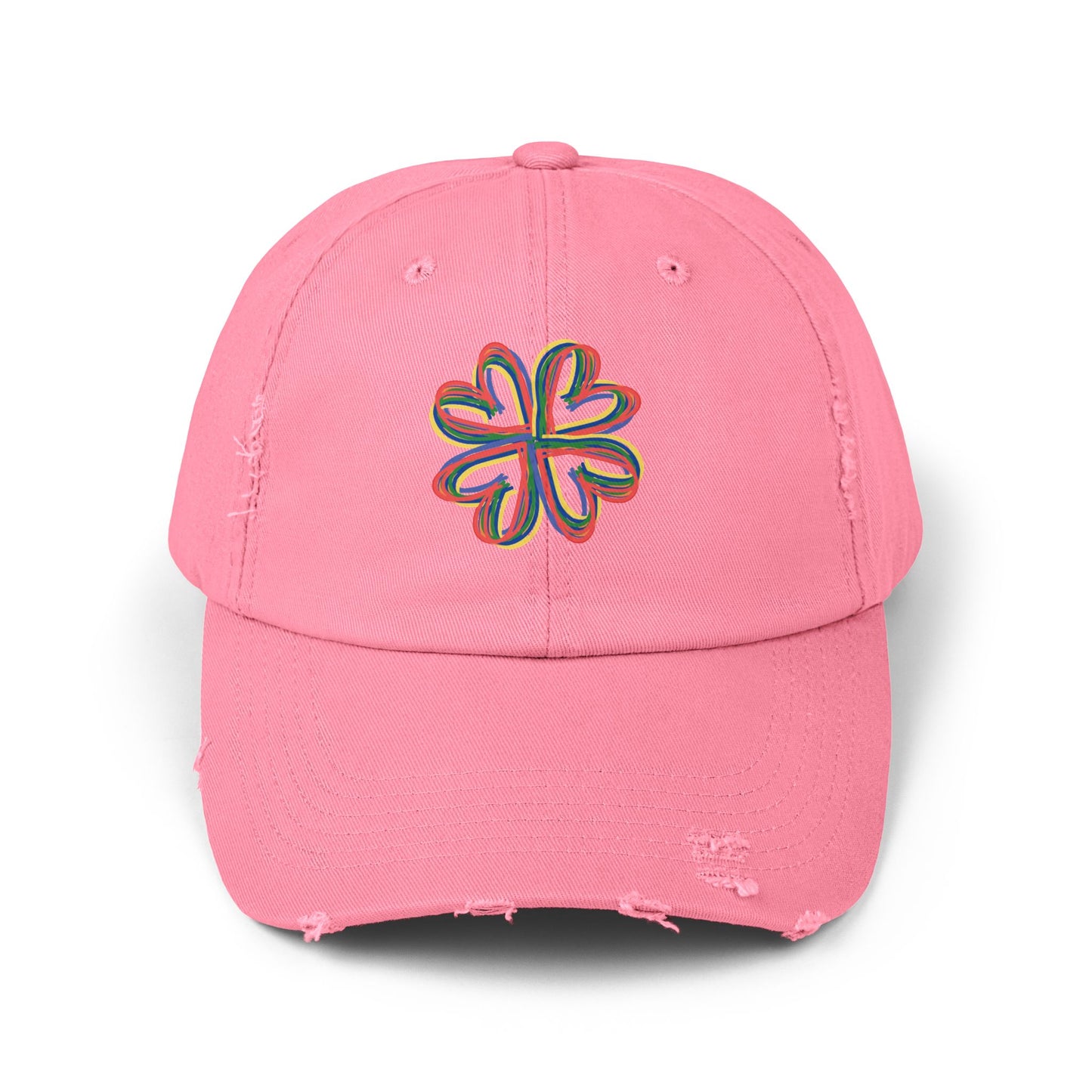 Floral Design Cap