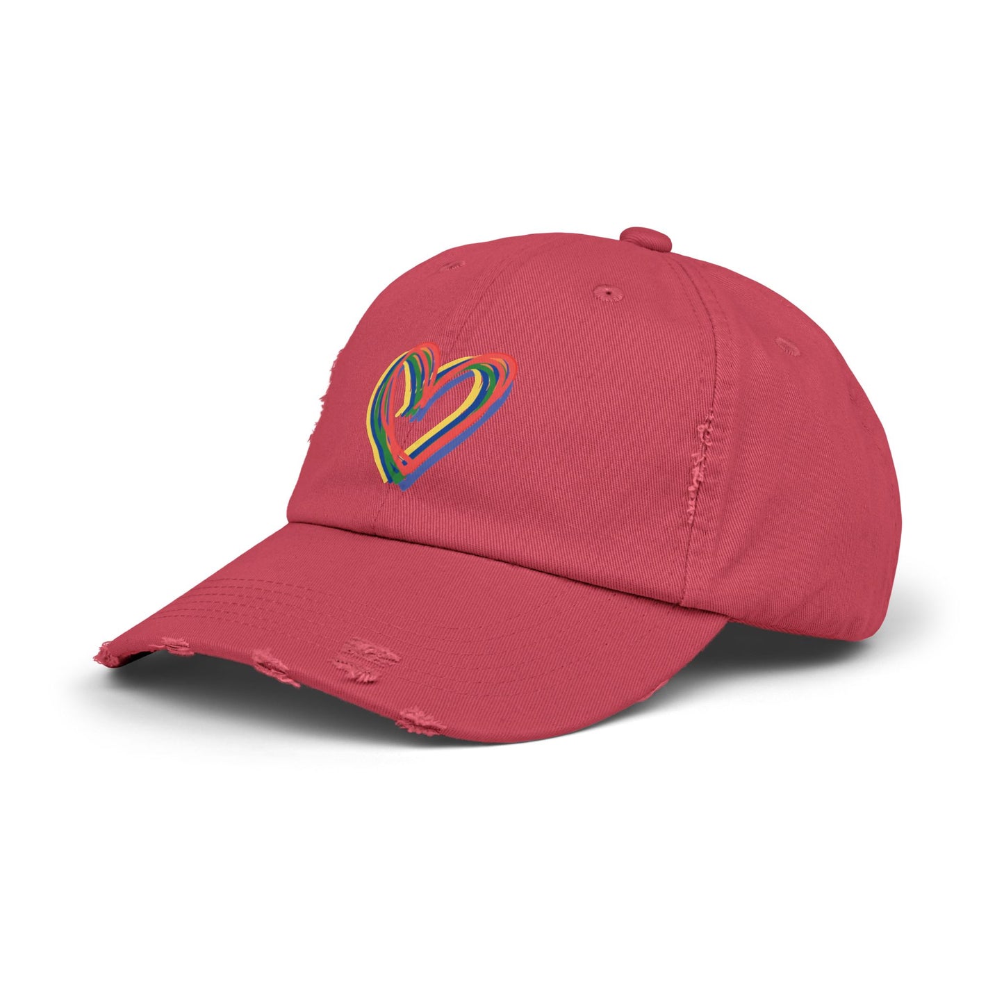 Rainbow Hearts Cap